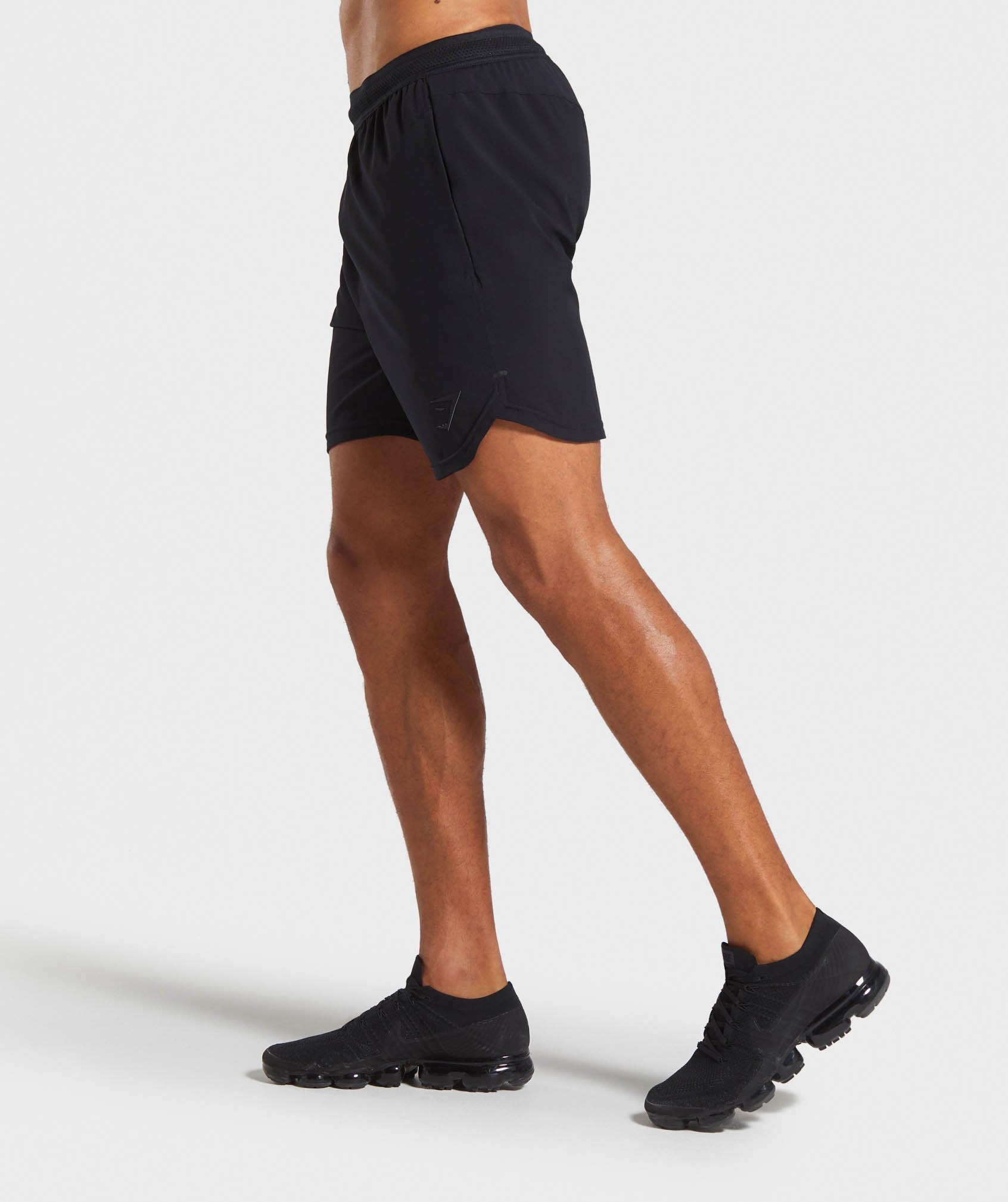 Hyper Sport Shorts in Black - view 3