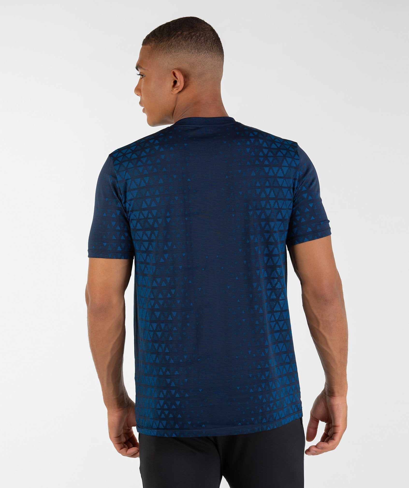 Fade T-Shirt in Sapphire Blue - view 2