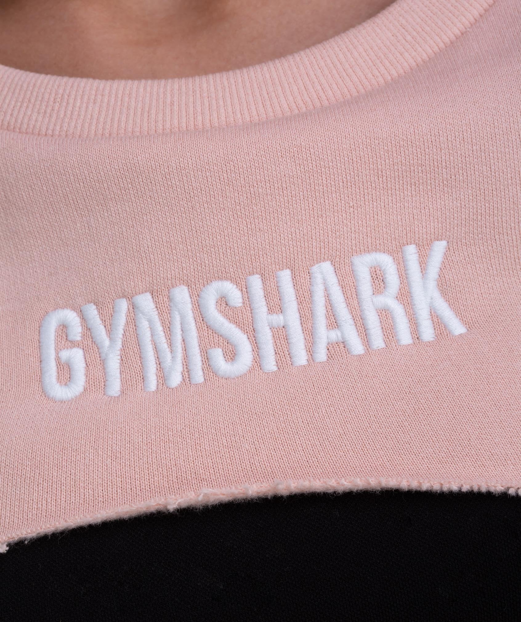 Super Cropped Sweater in Blush Nude - view 5