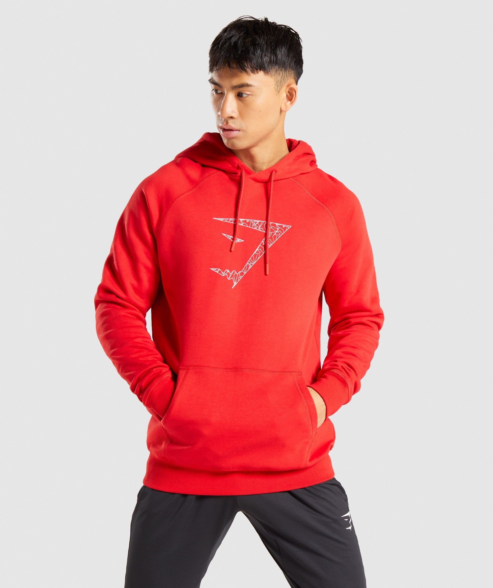 Infill Hoodie in Red - view 1