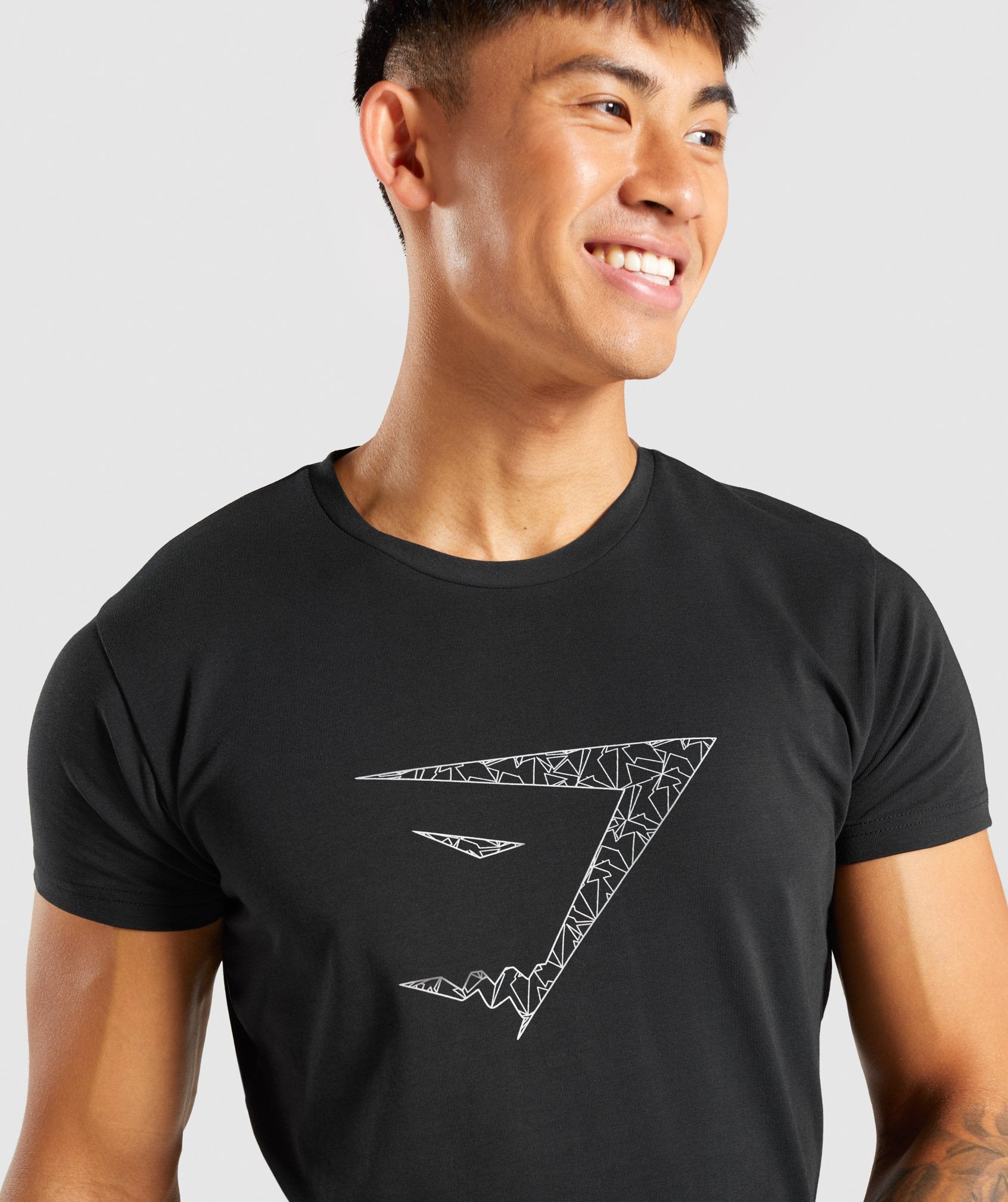 Infill T-Shirt in Black - view 6