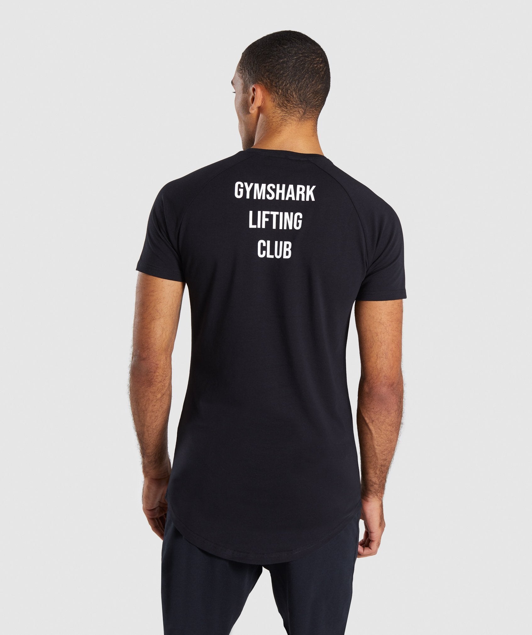 Gymshark Lifting Club T-Shirt - Black