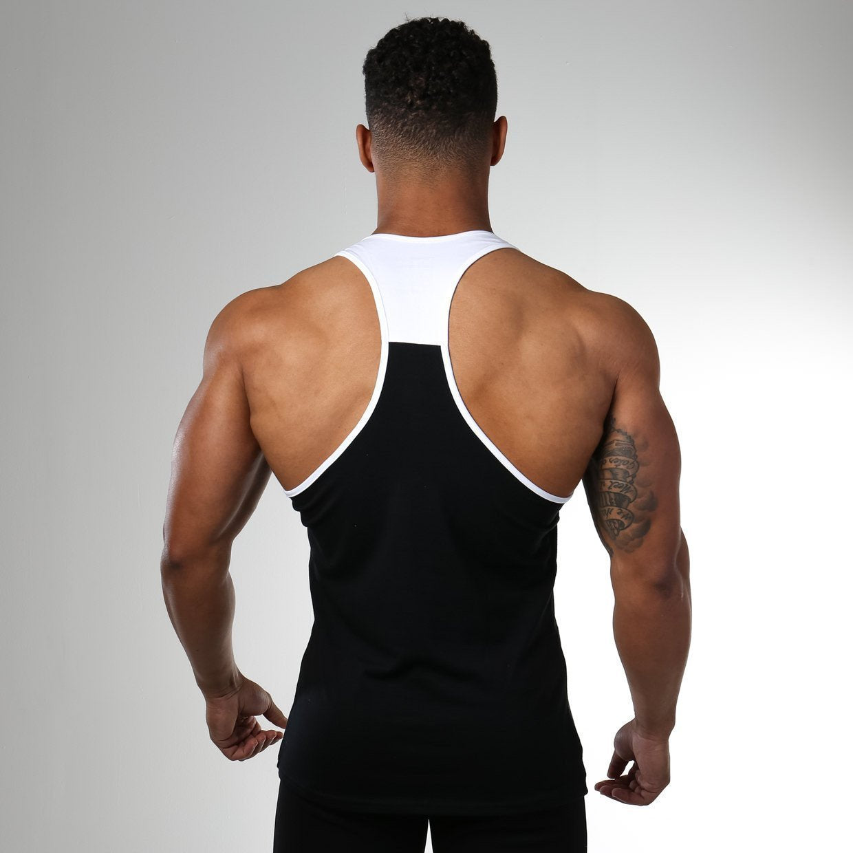 ION Contrast Gym Stringer in Black - view 4