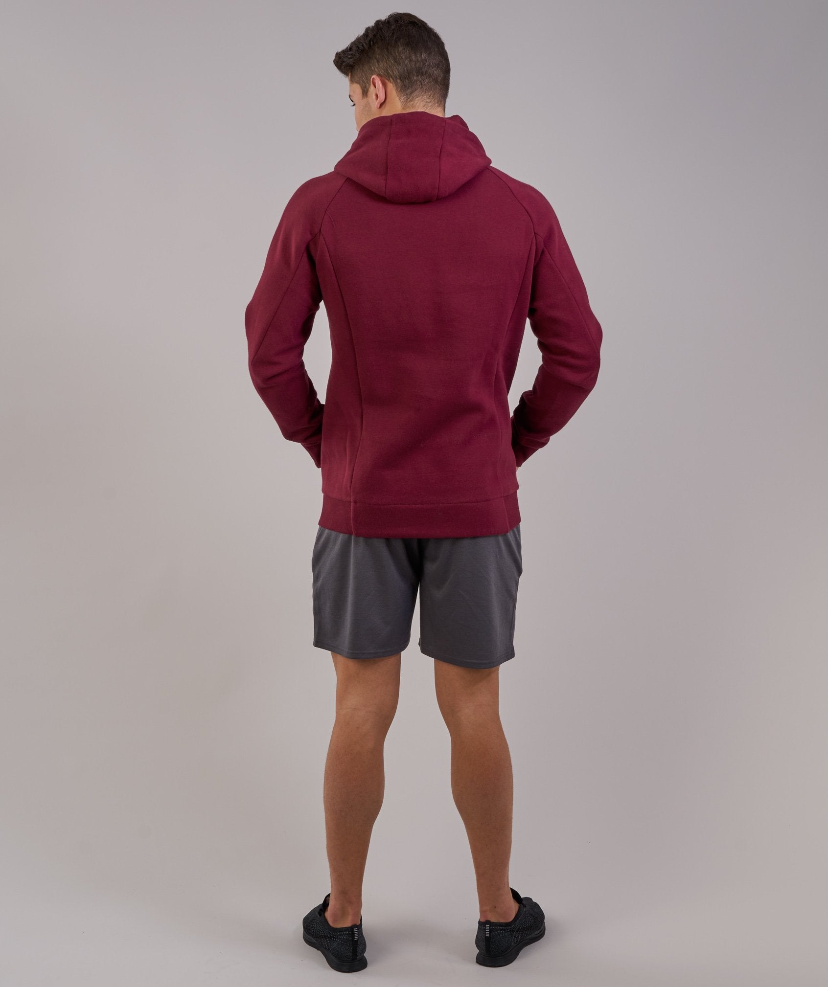 Oversized Hoodie in Port - view 2