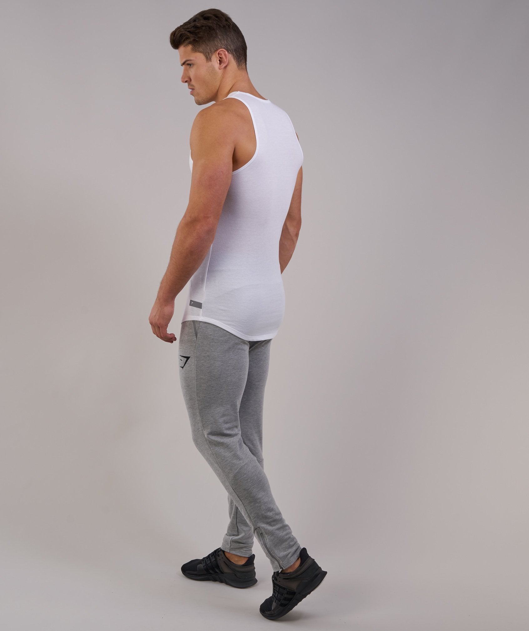 Perforated Longline Tank in White - view 4