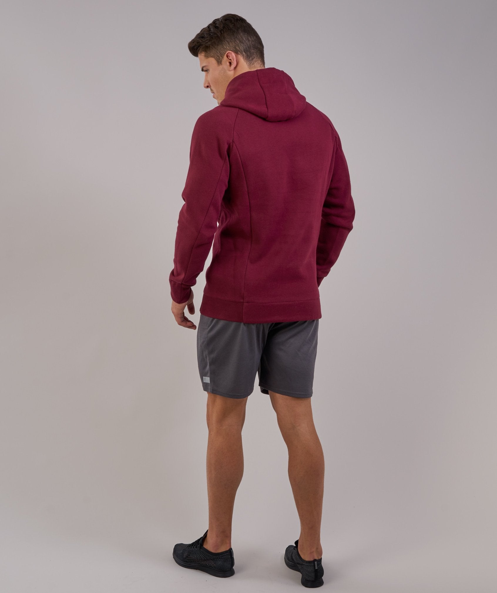Oversized Hoodie in Port - view 4
