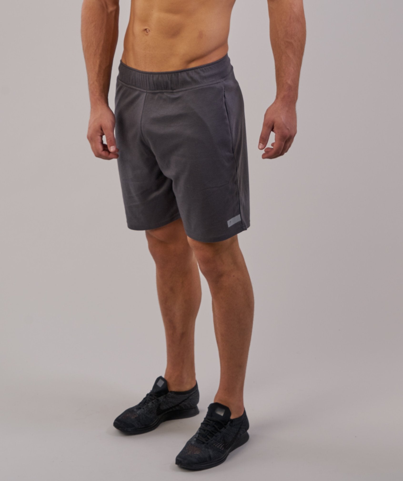 Free Flow Shorts in Charcoal - view 5