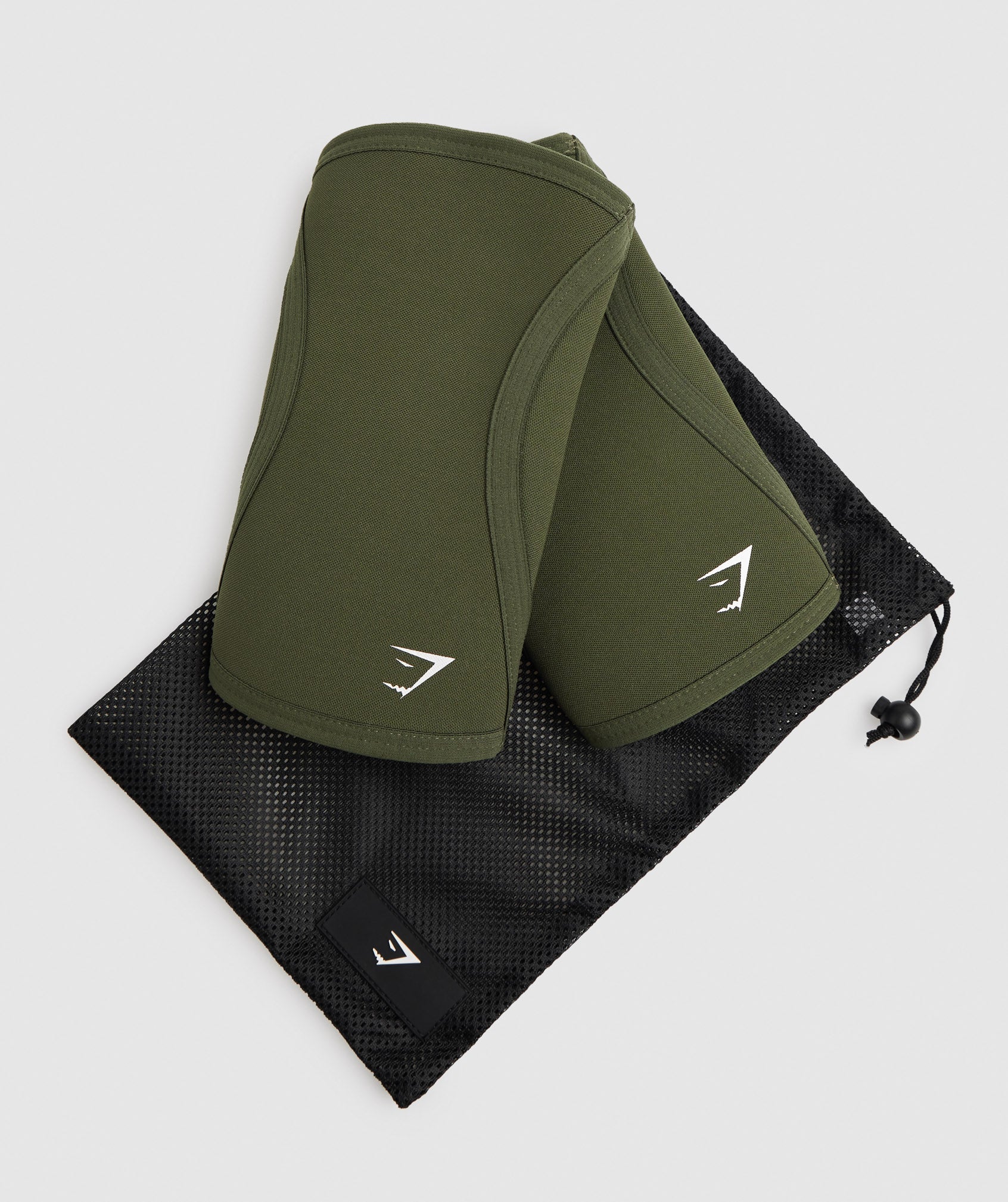 Knee Sleeves 5mm in Olive Green - view 4