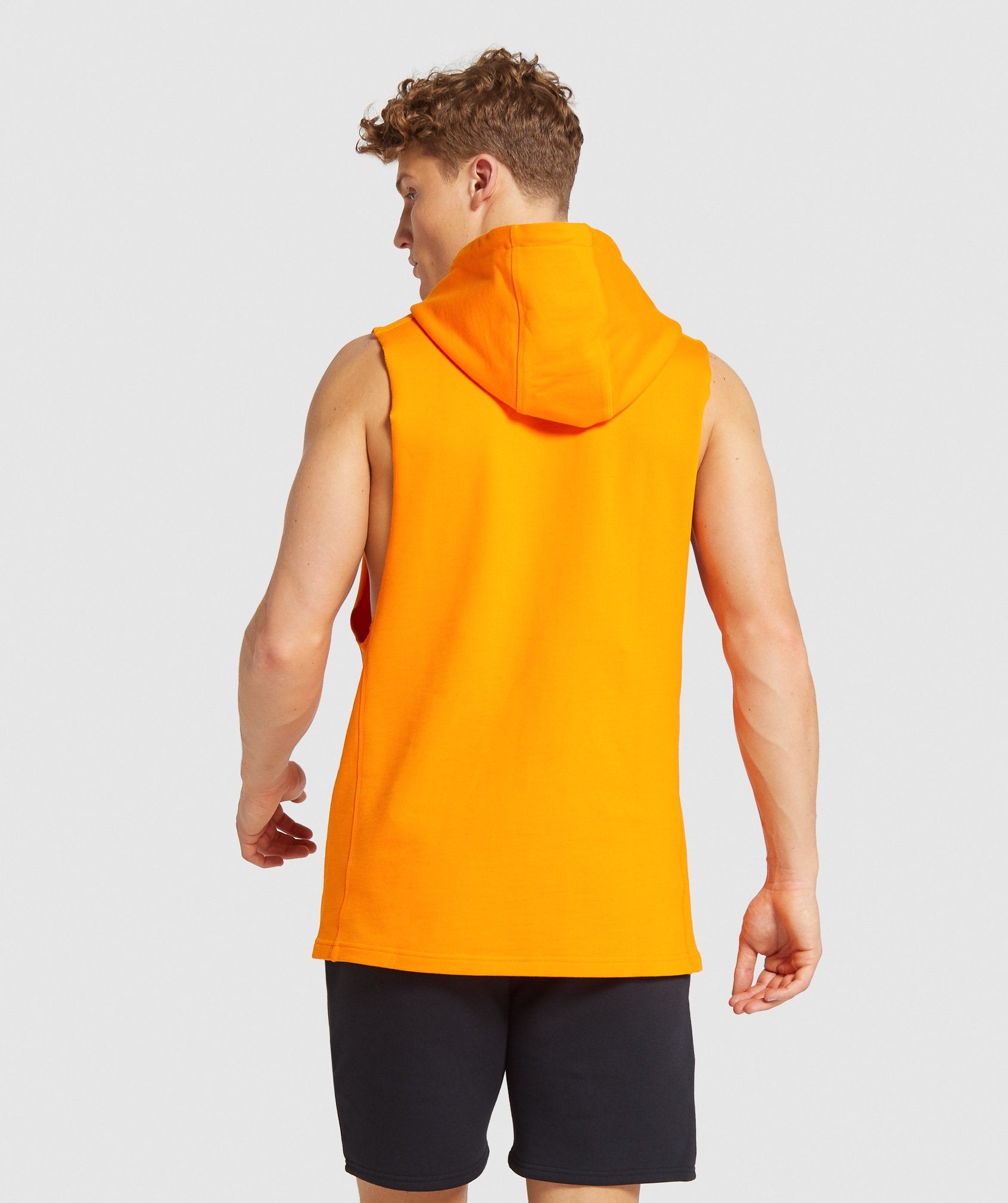 Legacy Drop Armhole Hoodie in Orange - view 2