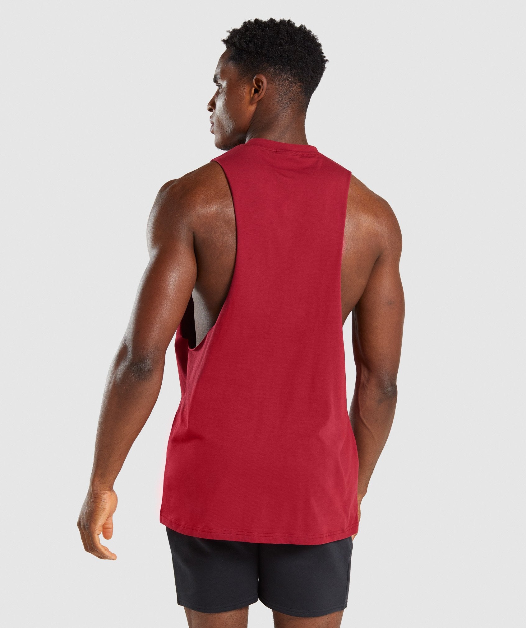 Legacy Drop Arm Tank in Burgundy