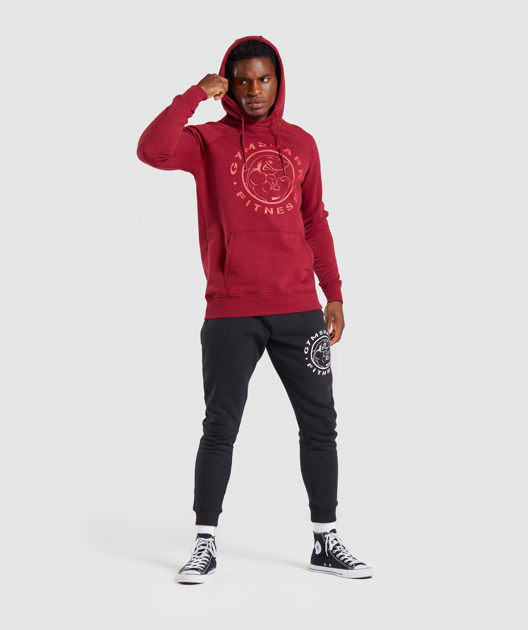 Legacy Hoodie in Burgundy