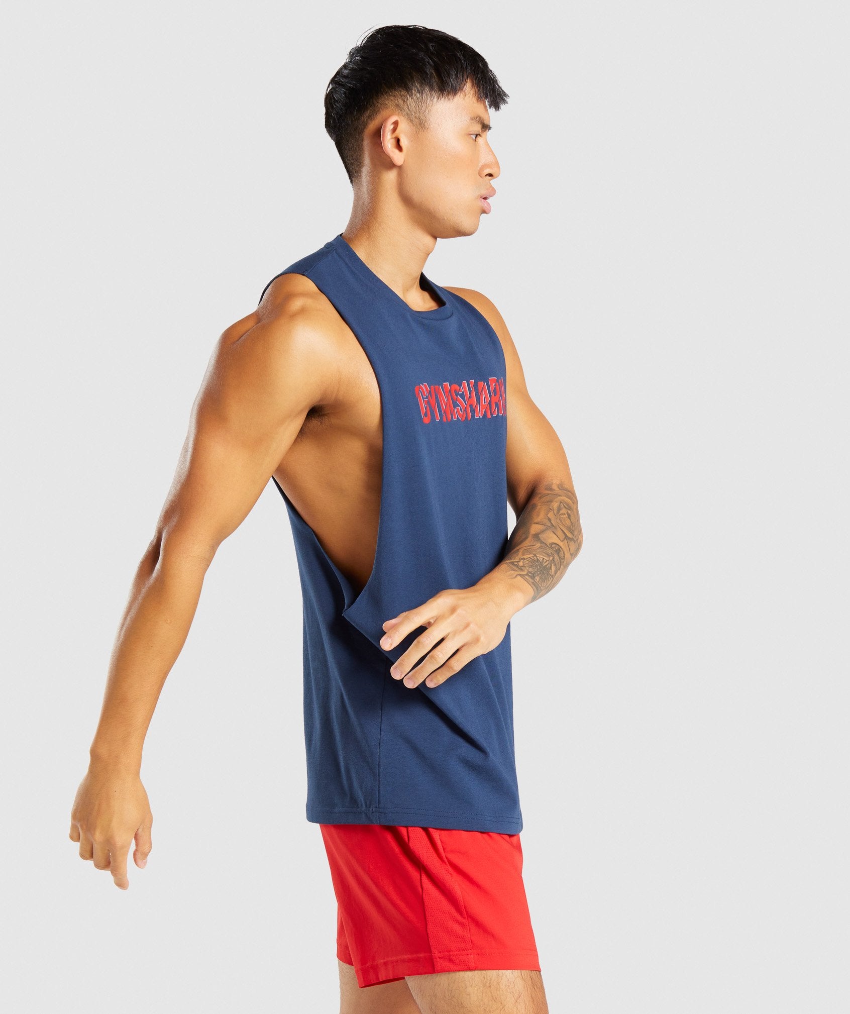 Slice Tank in Navy