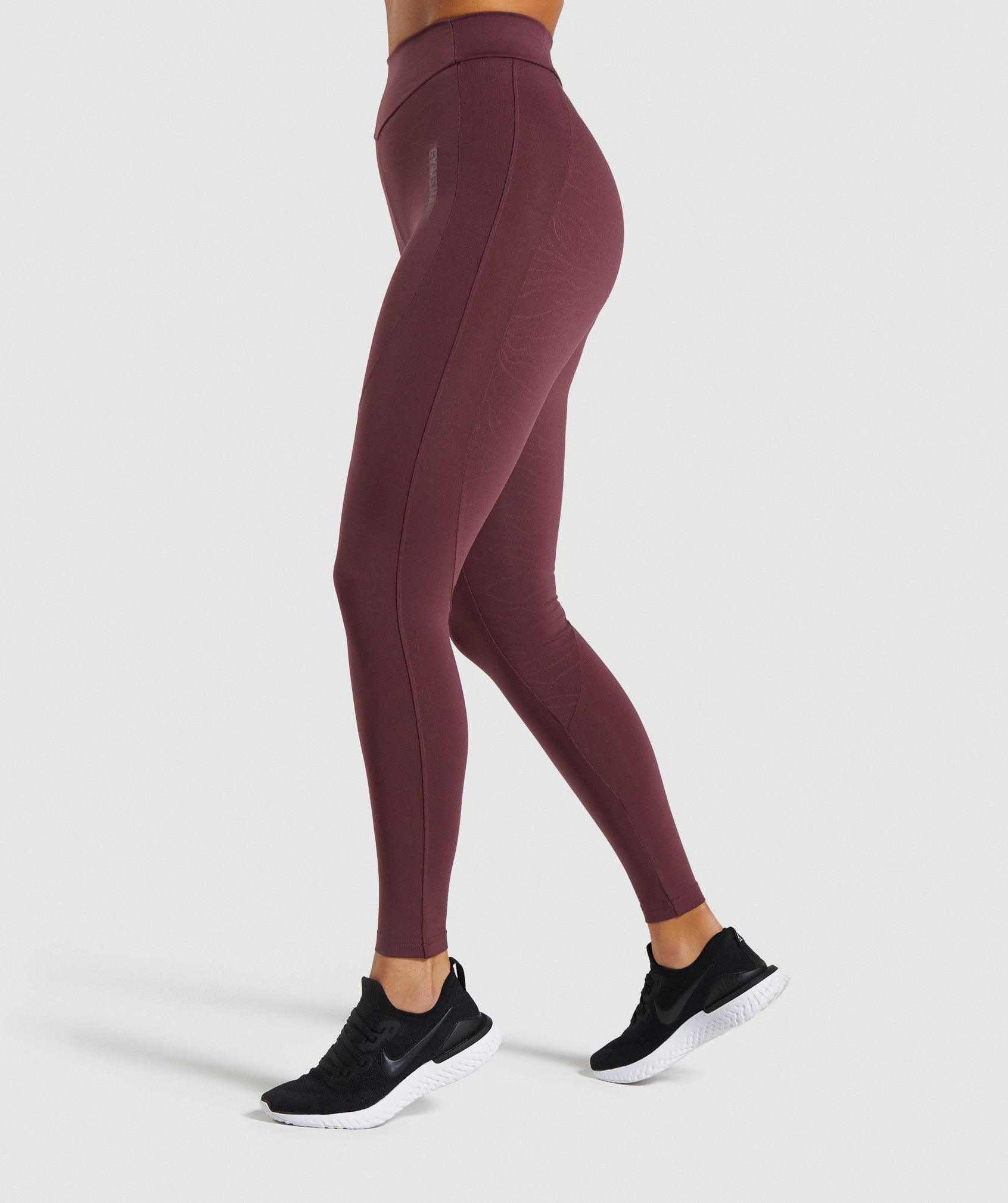 Lustre Leggings in Berry Red - view 3