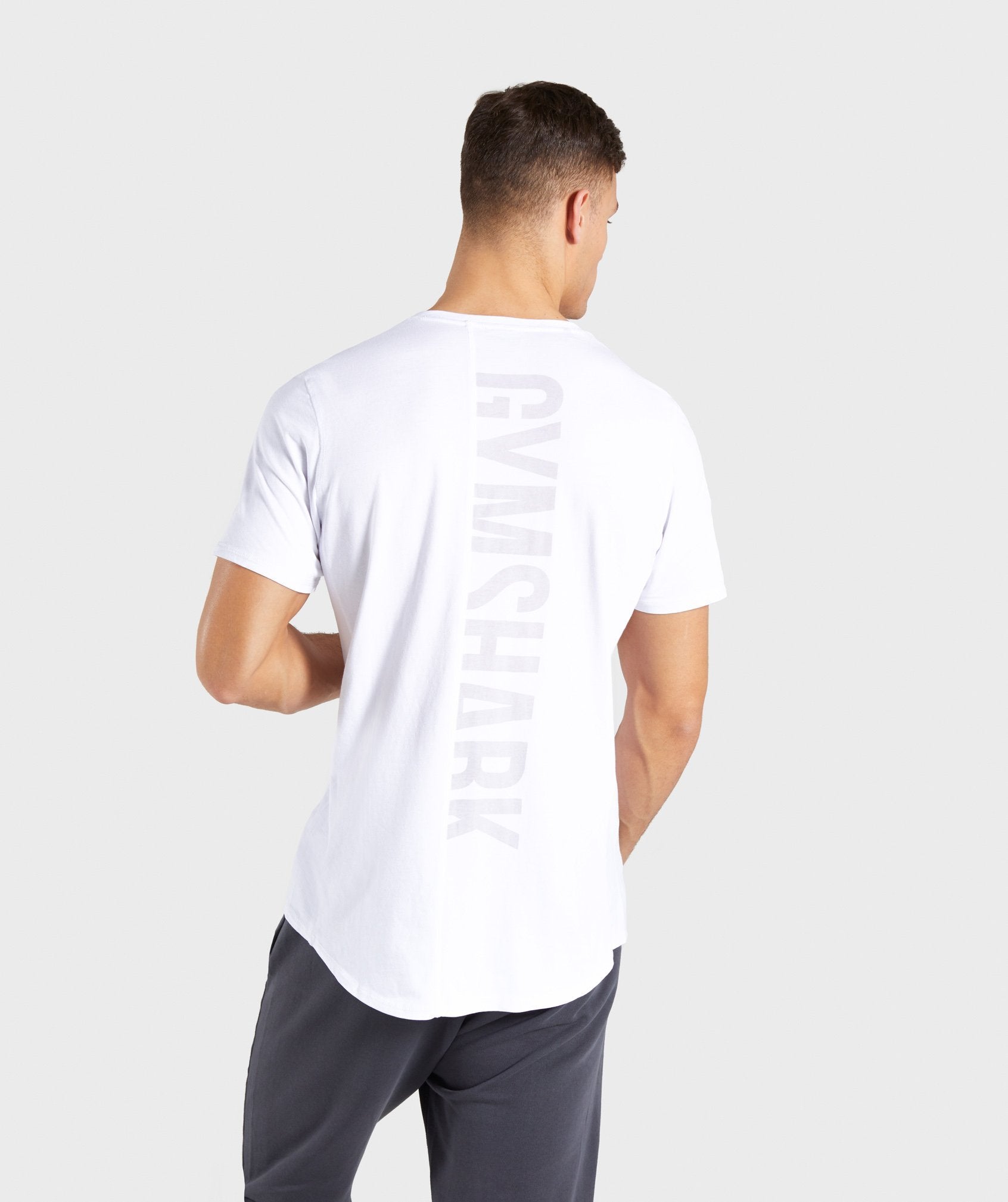 Laundered T-Shirt in White - view 2