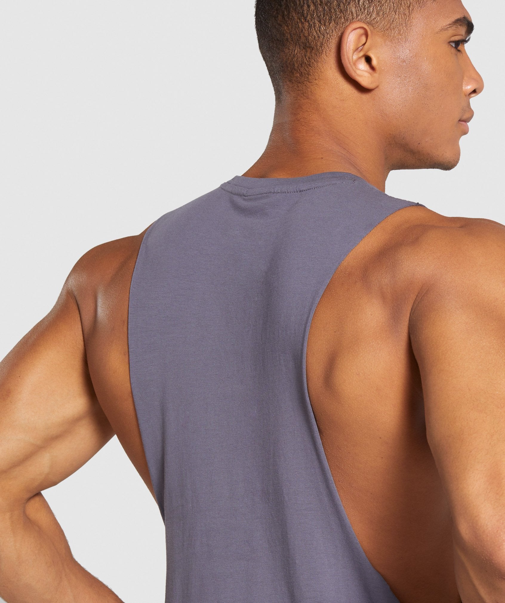 Legacy Drop Armhole Tank in Slate Grey