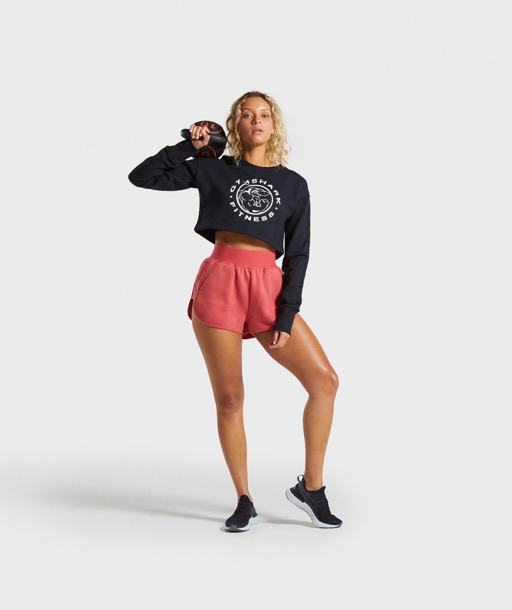 Legacy Fitness Sweater in Black - view 4
