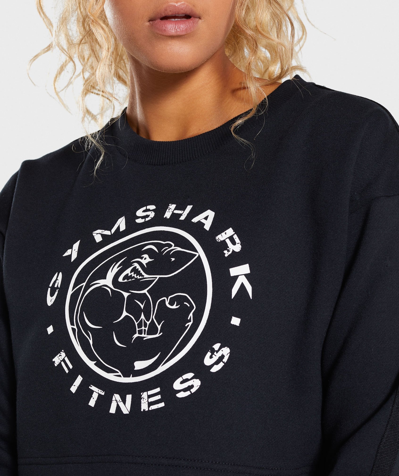 Legacy Fitness Sweater in Black - view 5