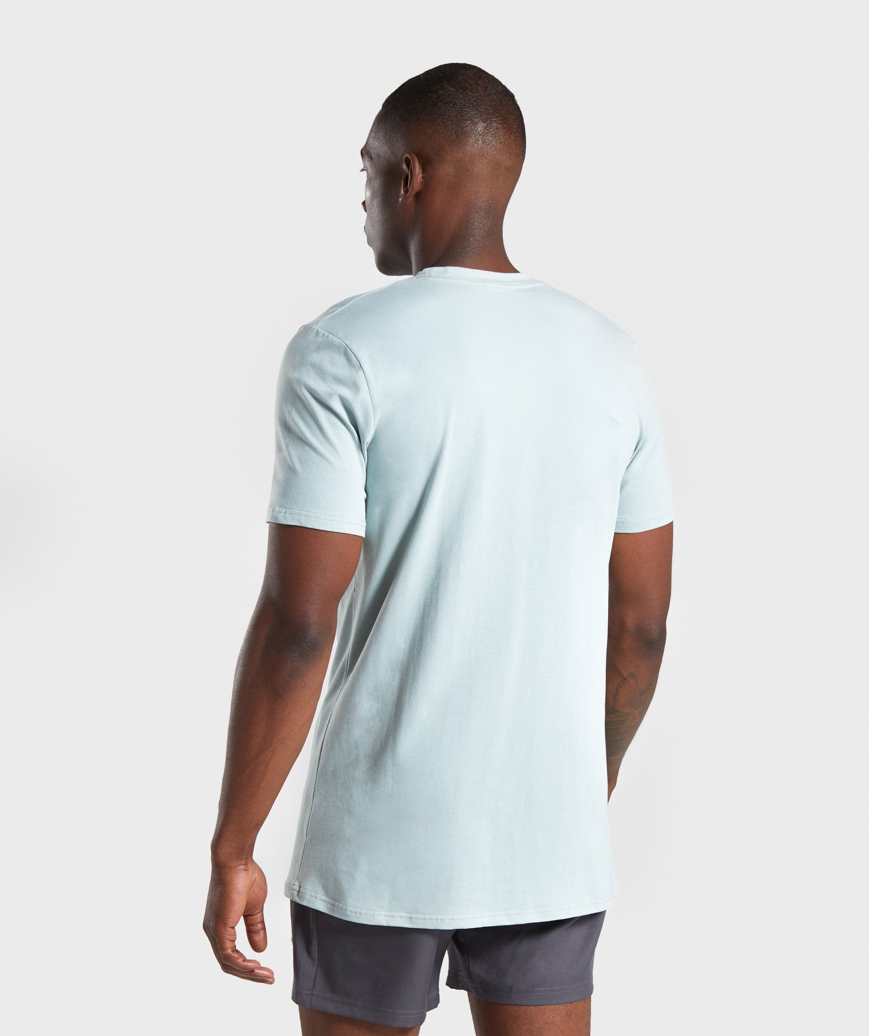 Legacy T-Shirt- Light Blue/White in null