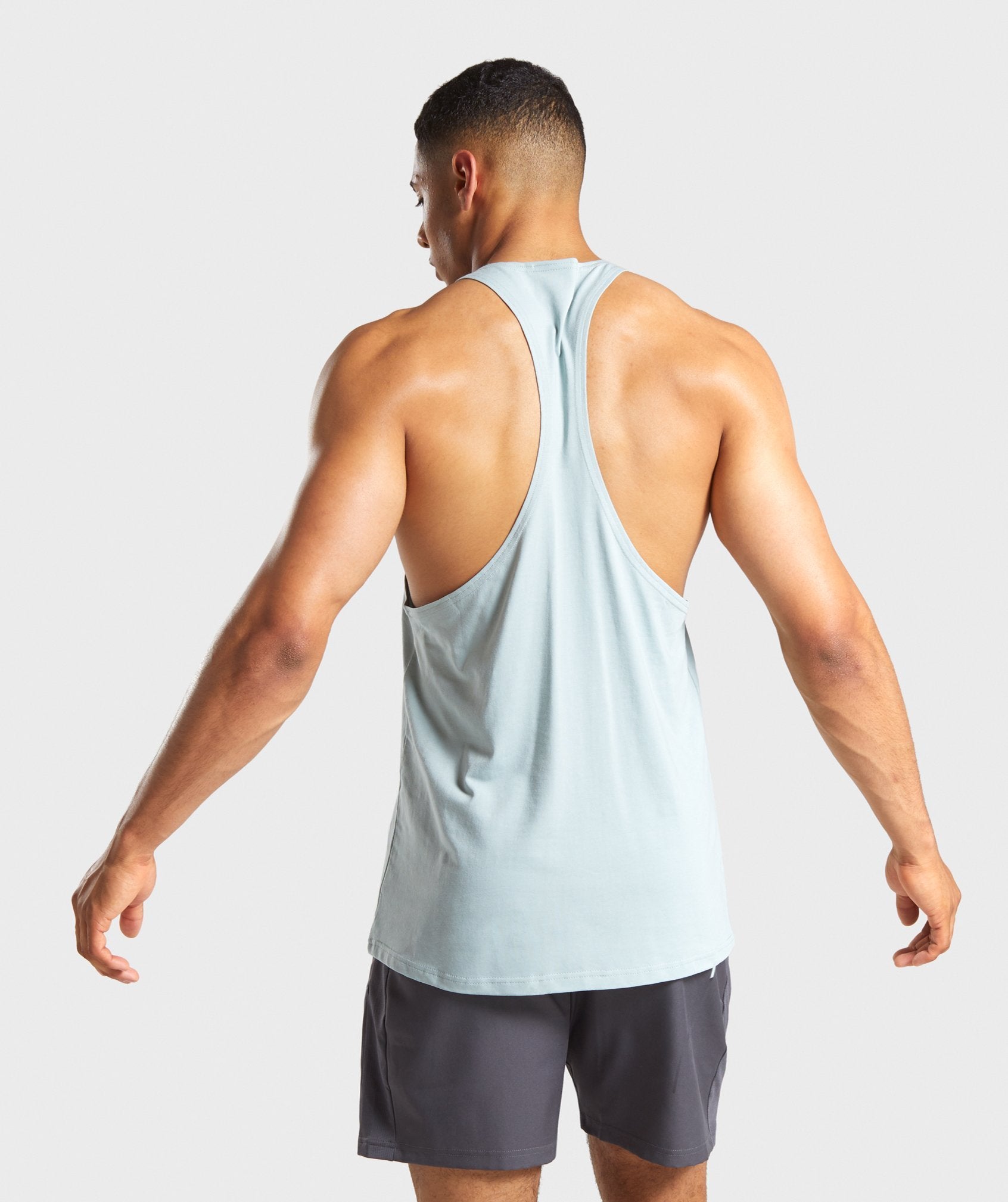 Legacy Stringer in Light Blue/White