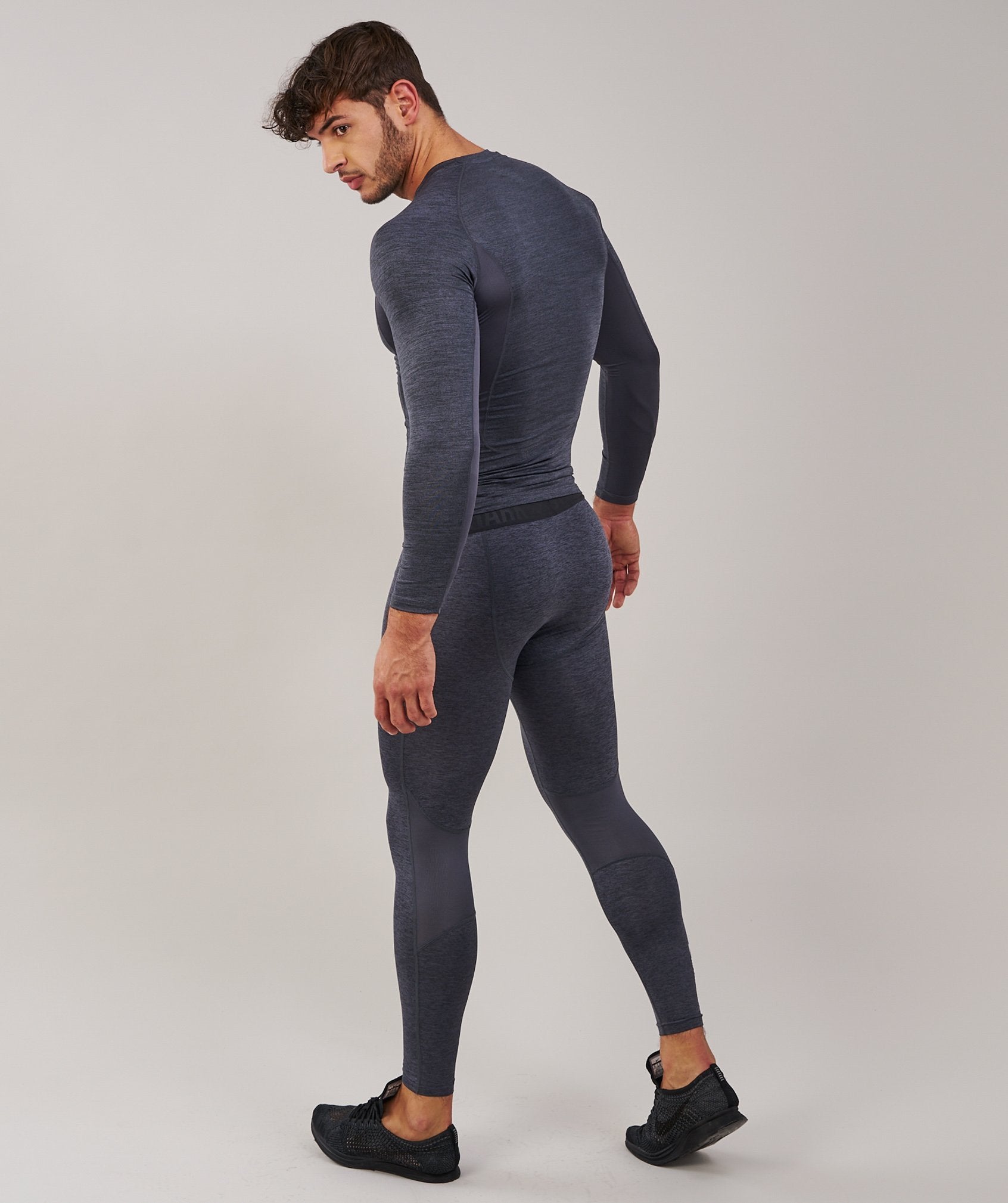 Element Baselayer Leggings in Charcoal Marl - view 3