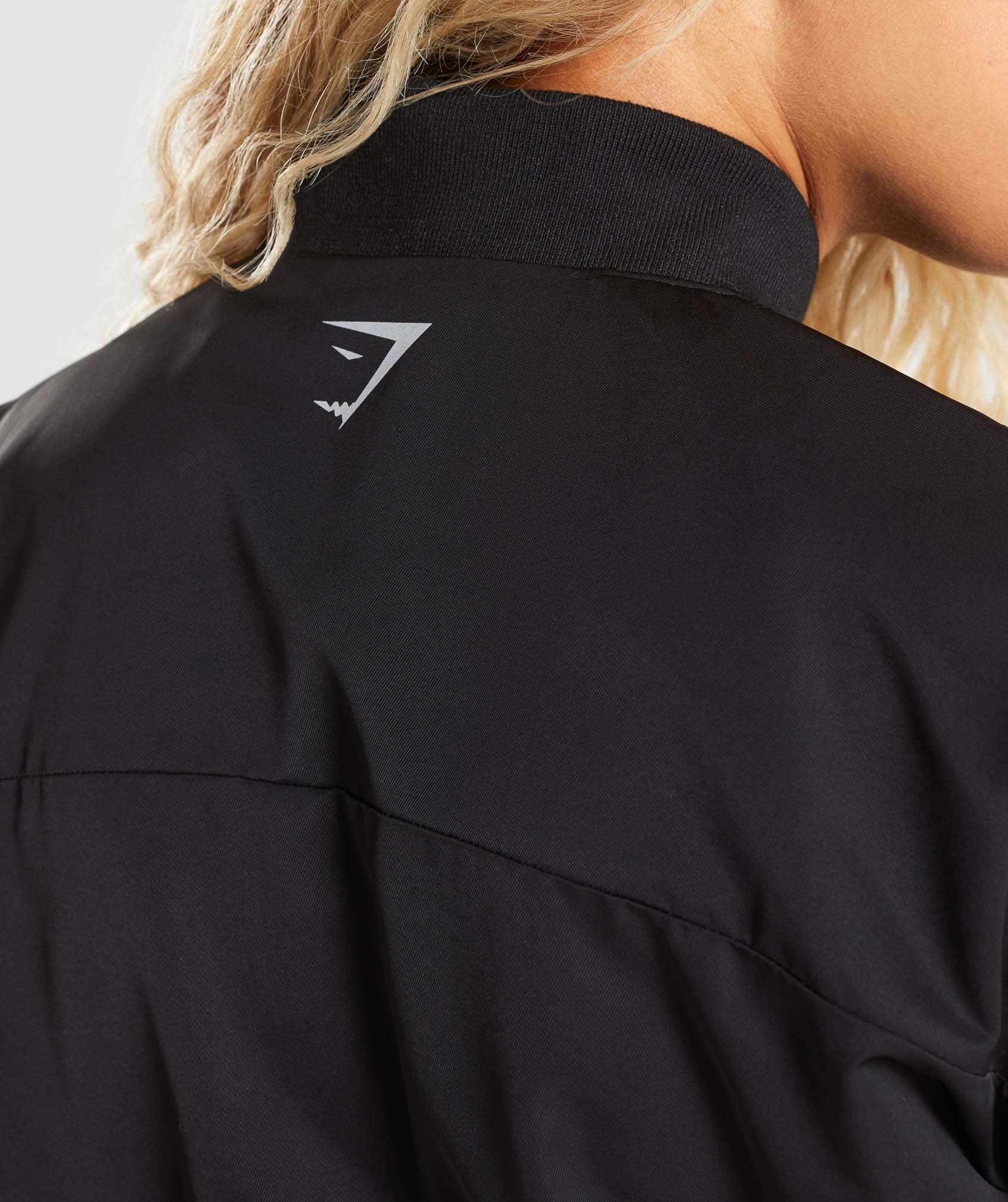 Lo Bomber Jacket in Black - view 5