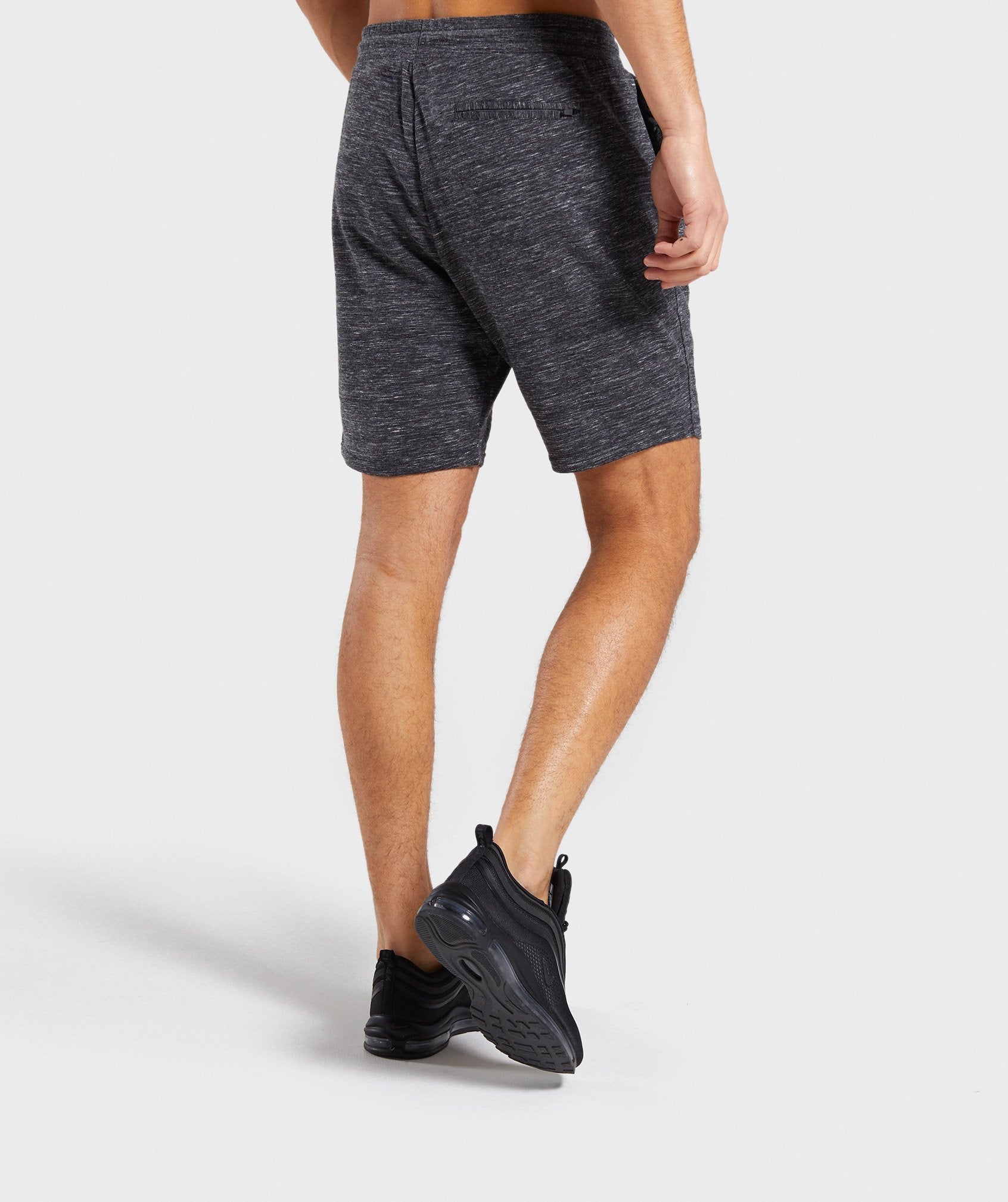 Lounge Shorts in Charcoal Marl - view 2