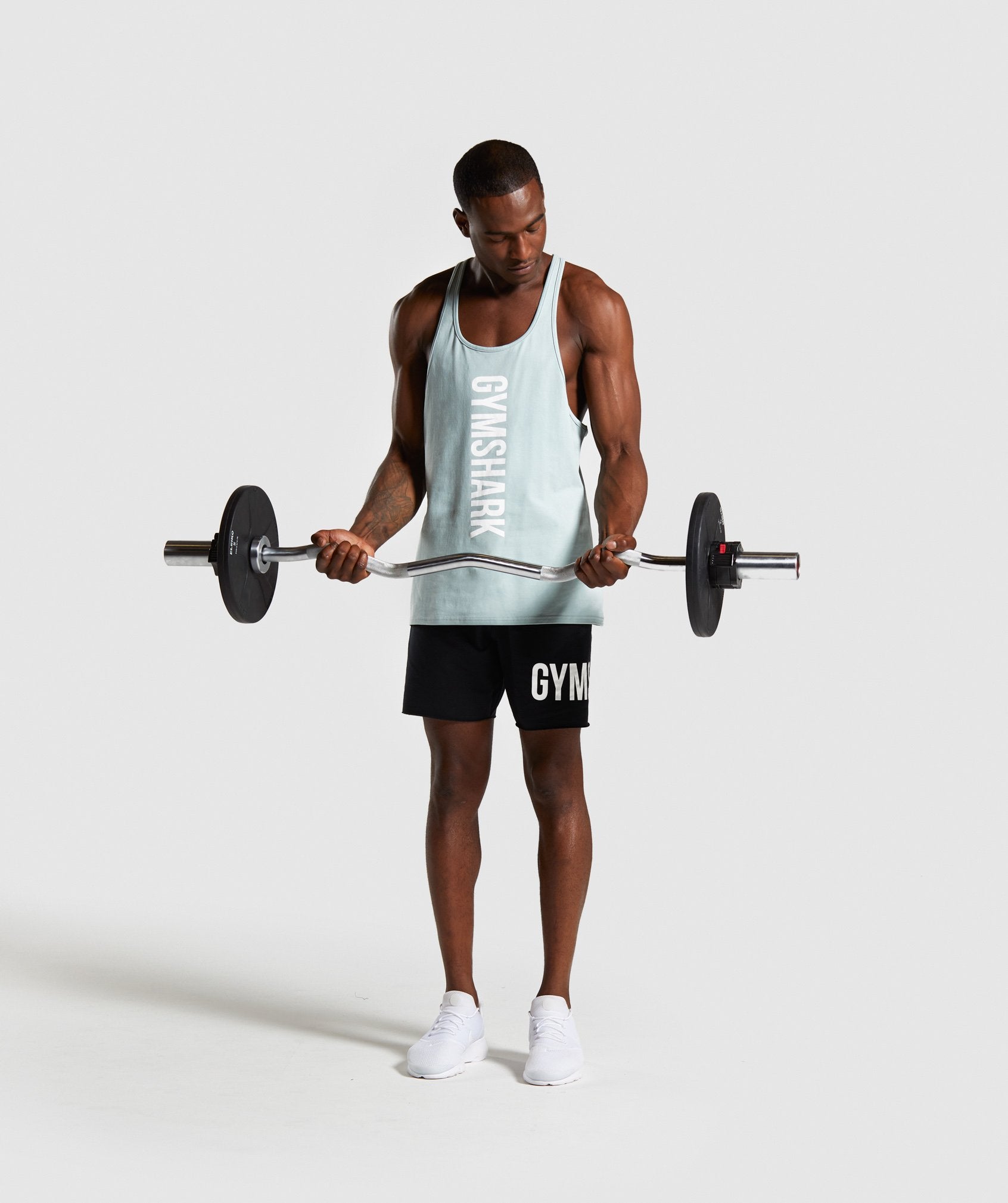 Gymshark Maximize Stringer - Light Blue