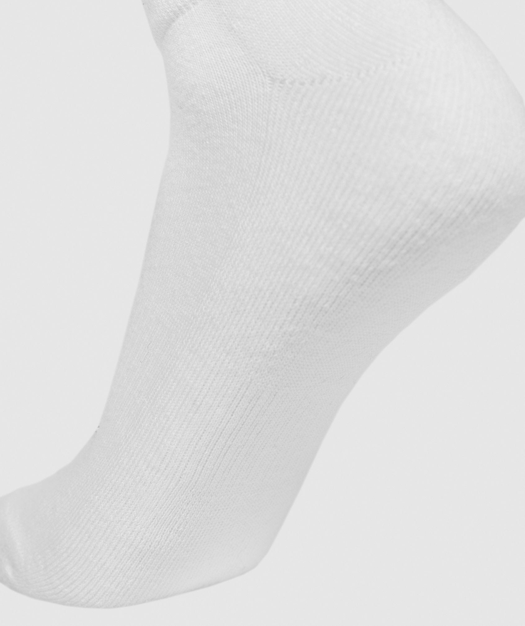 Mens Trainer Socks (3pk) in White - view 4