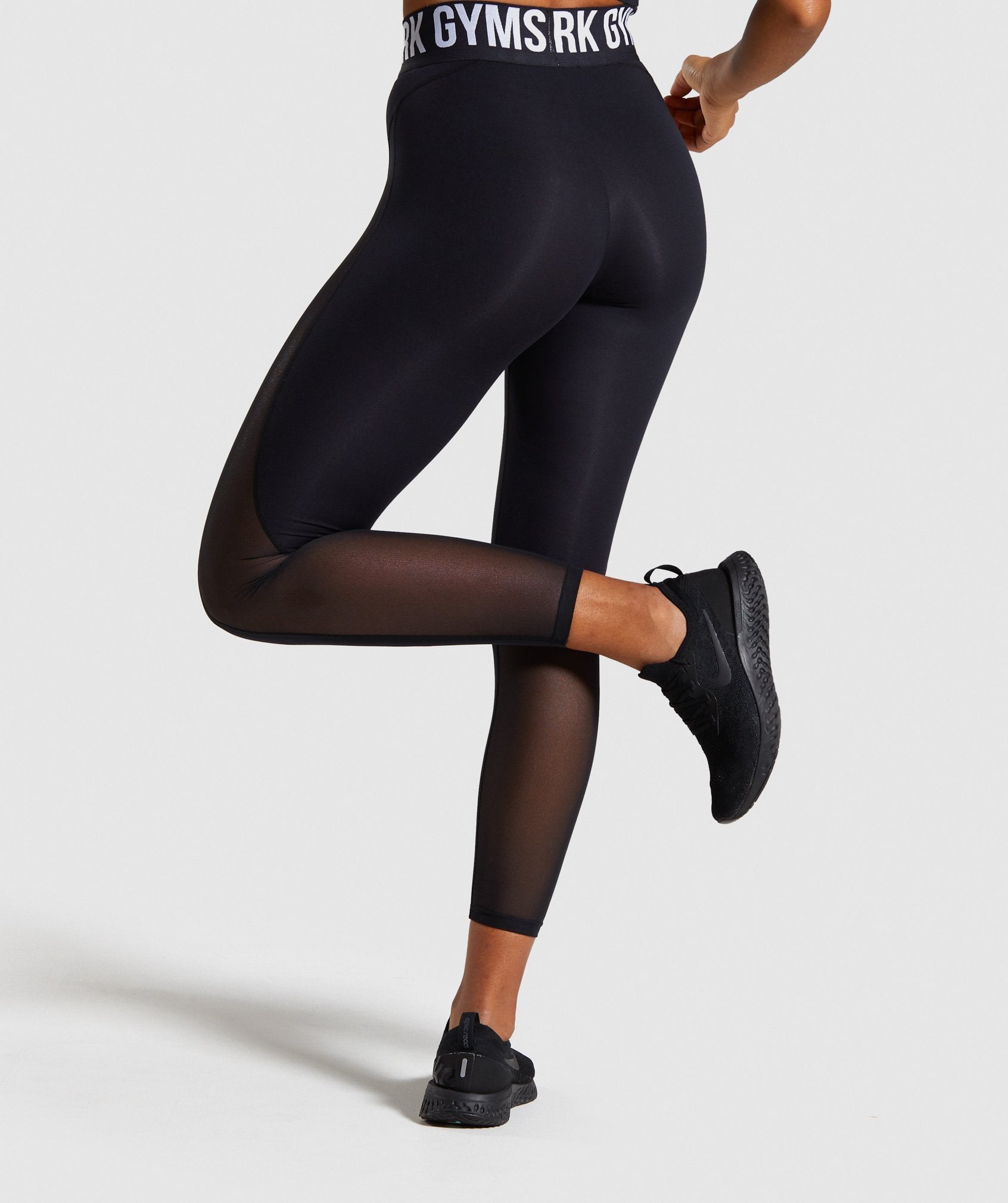 Gymshark Movement Mesh Leggings - Black