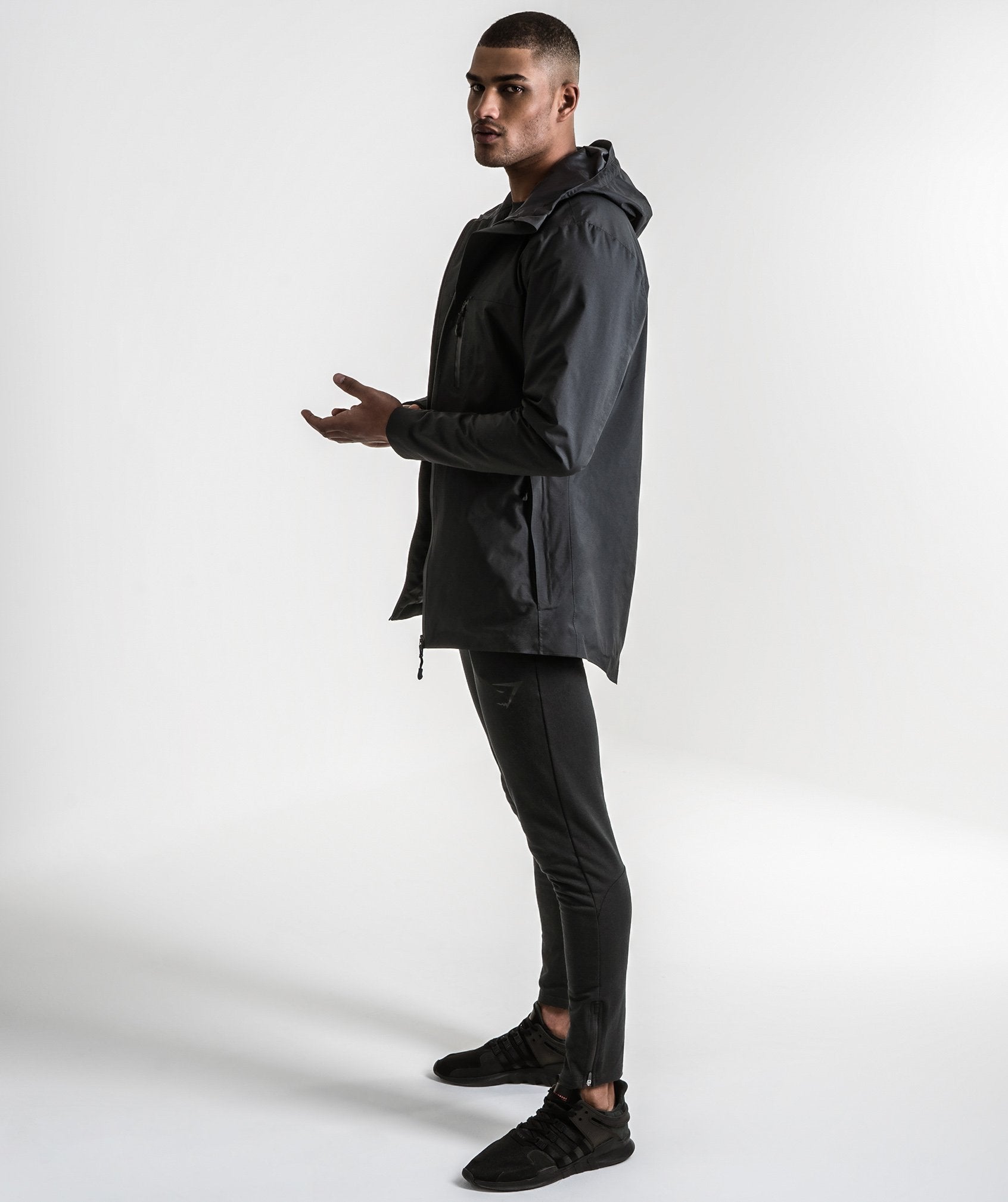 Storm Waterproof Parka in Black - view 2