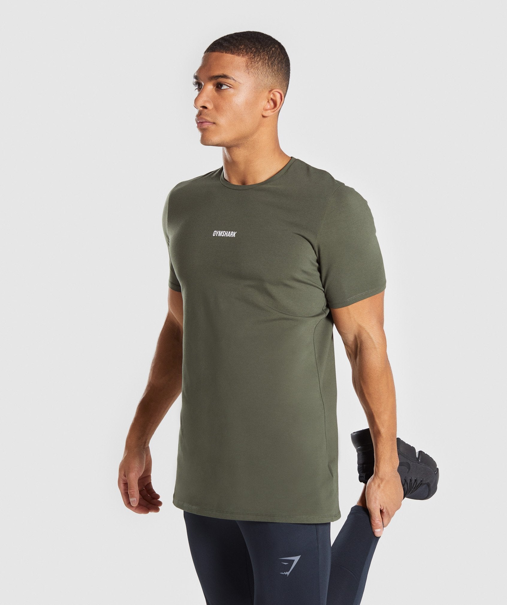 Minimal T-Shirt in Woodland Green - view 3