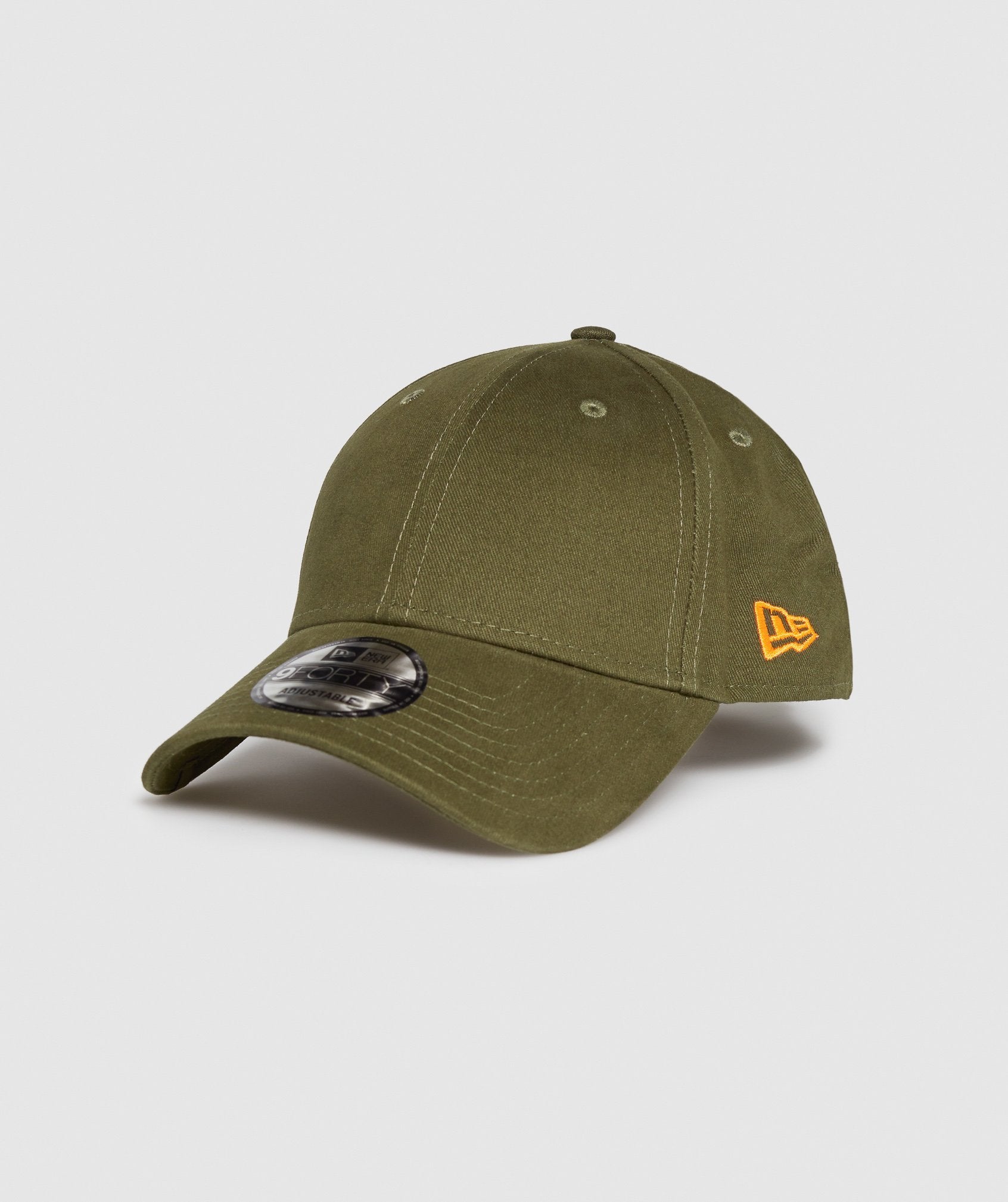 New Era 9FORTY Track in Khaki/Orange - view 3