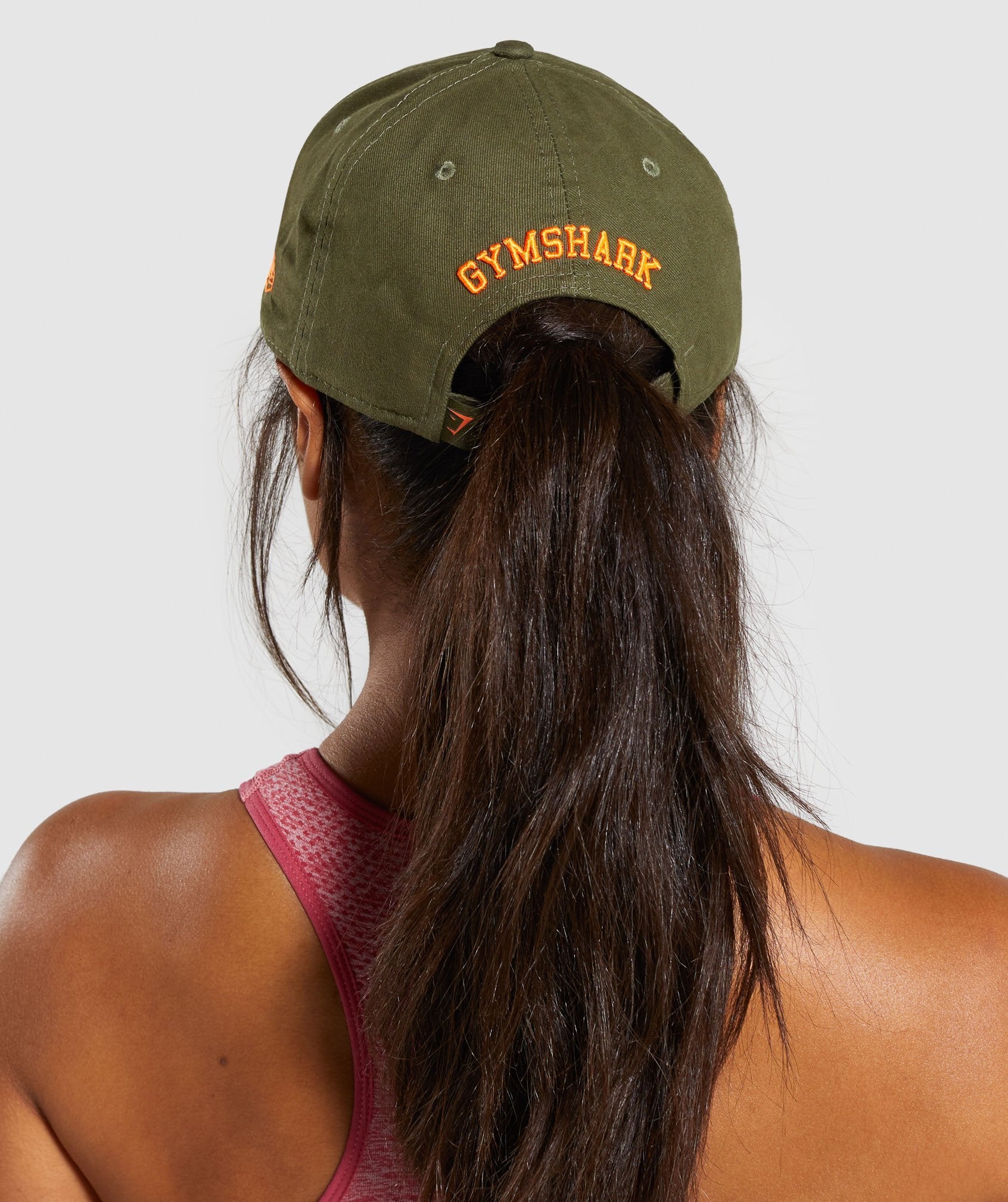 New Era 9FORTY Track in Khaki/Orange - view 5