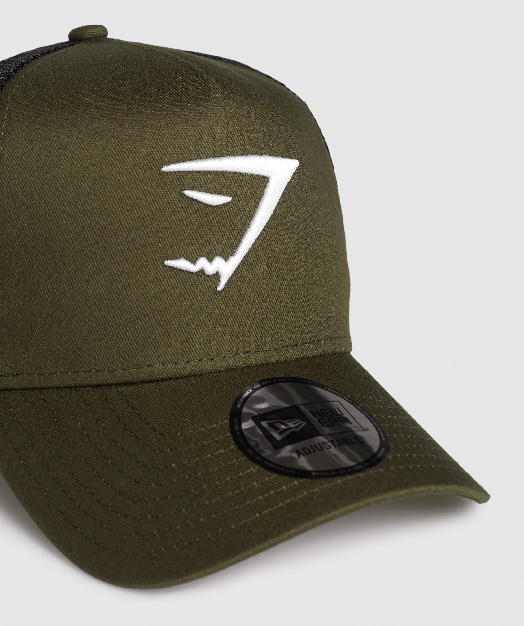 New Era Mesh Trucker in Khaki - view 4