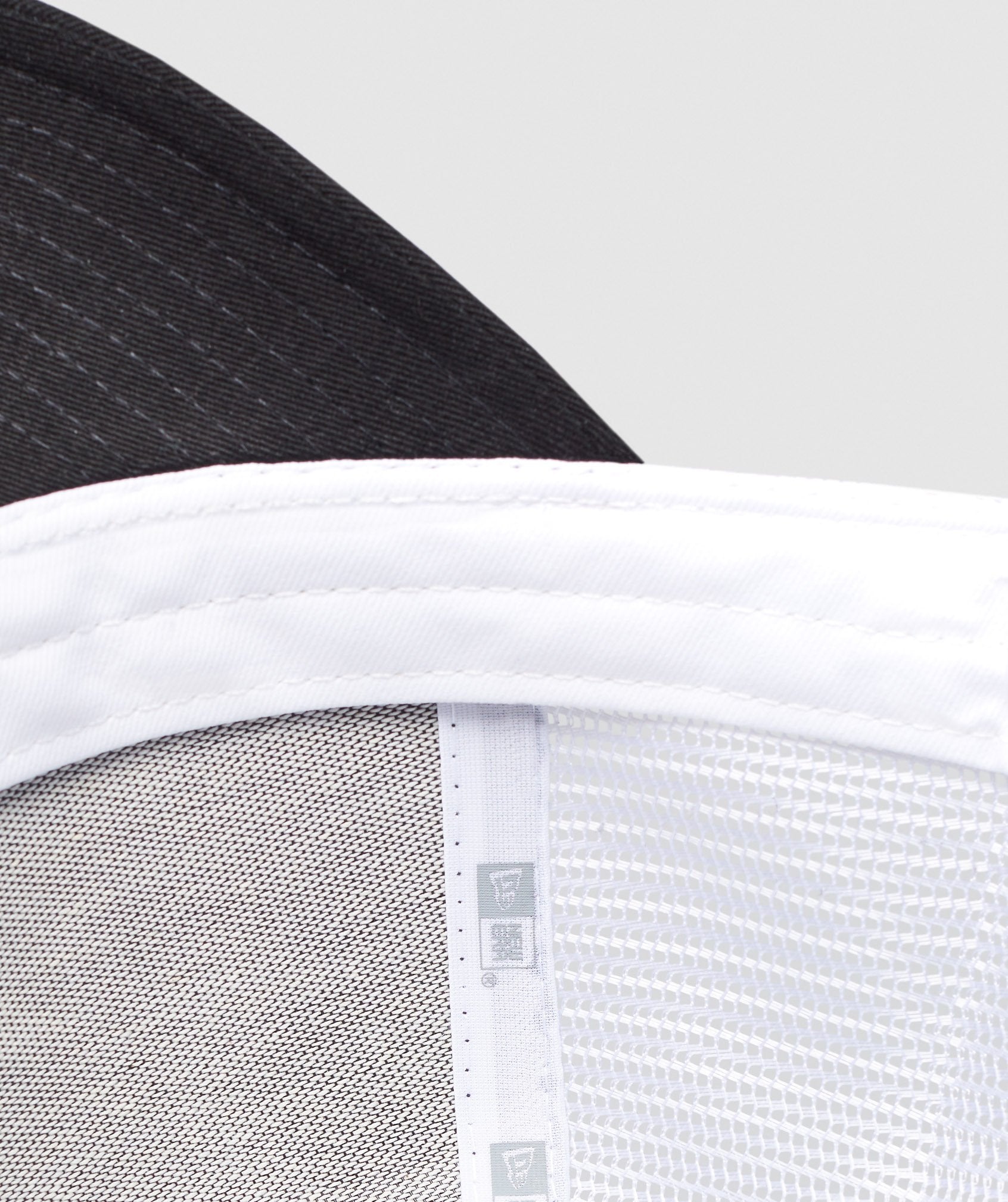 New Era Mesh Trucker in Black/White - view 6