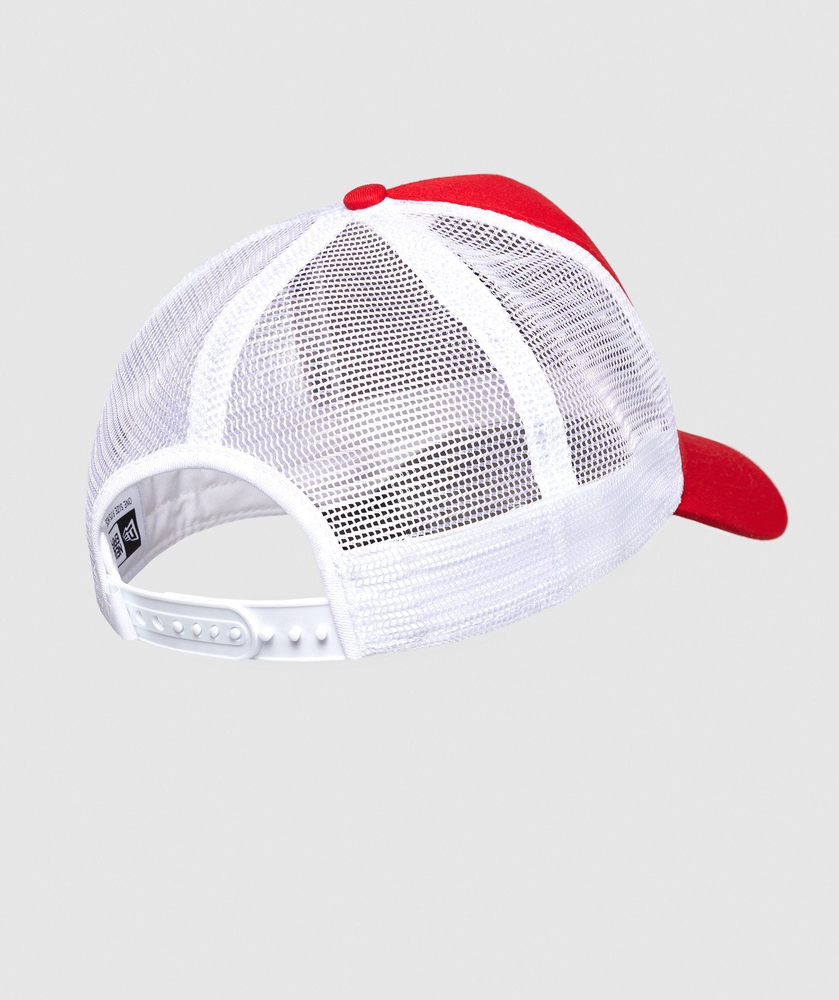 New Era Mesh Trucker in Red