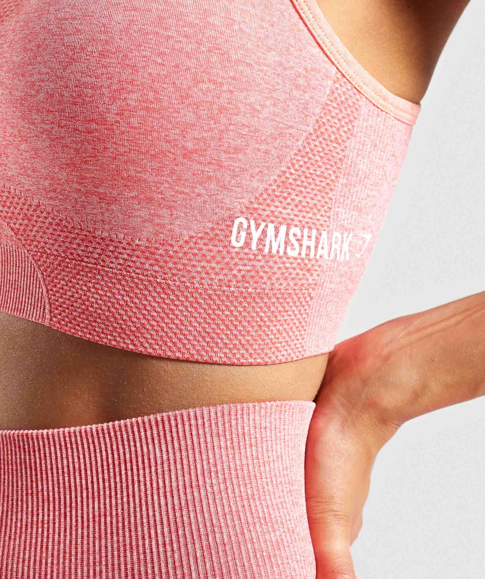 Ombre Seamless Sports Bra - Peach Coral in null - view 5