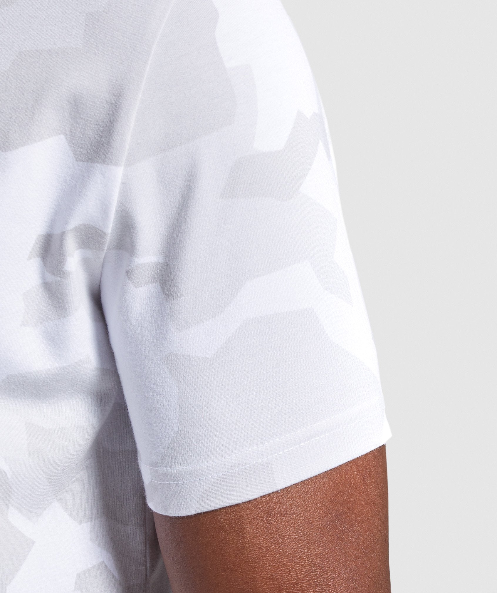 Camo T-Shirt in White - view 6