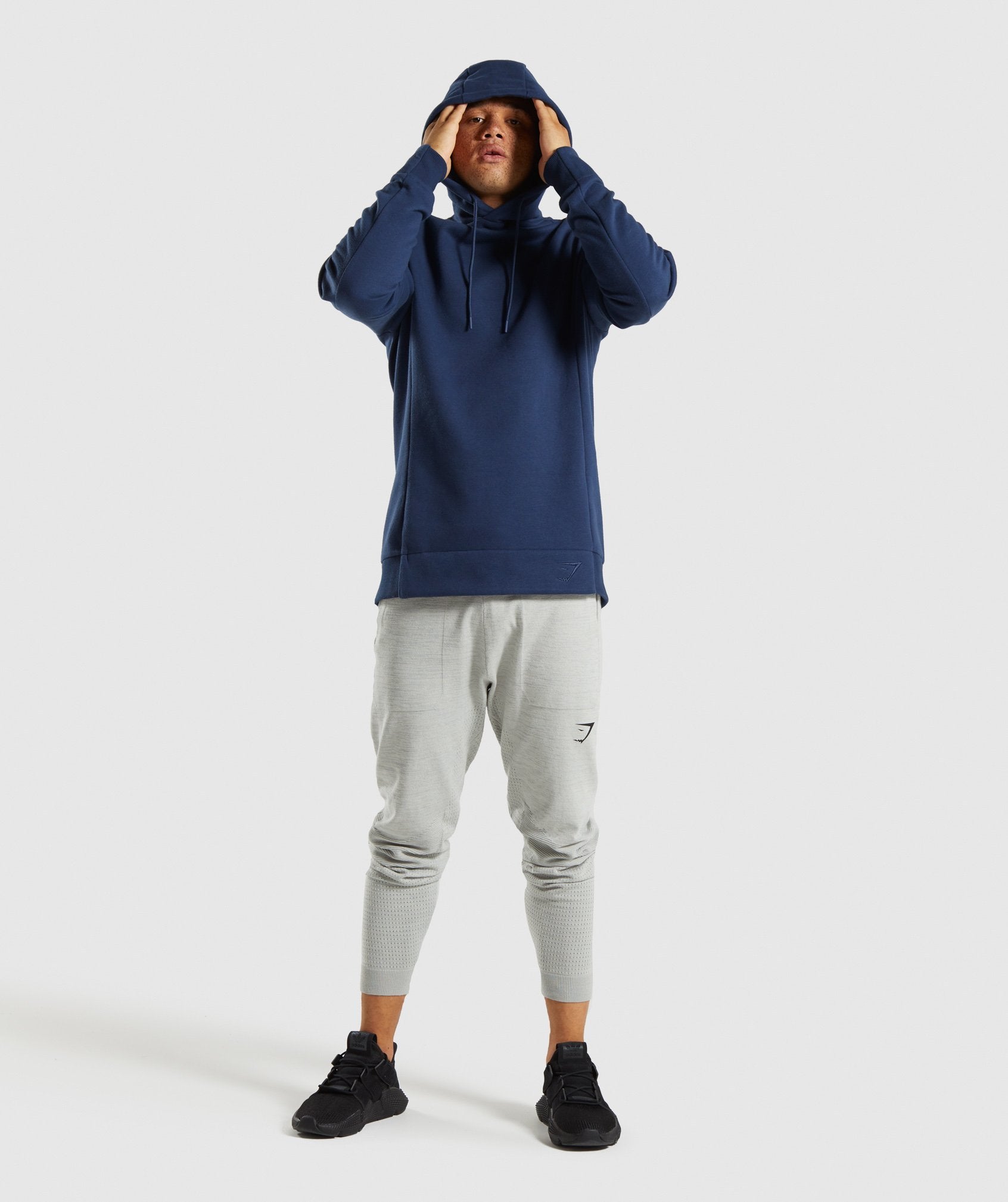 Oversized Hoodie in Sapphire Blue - view 4