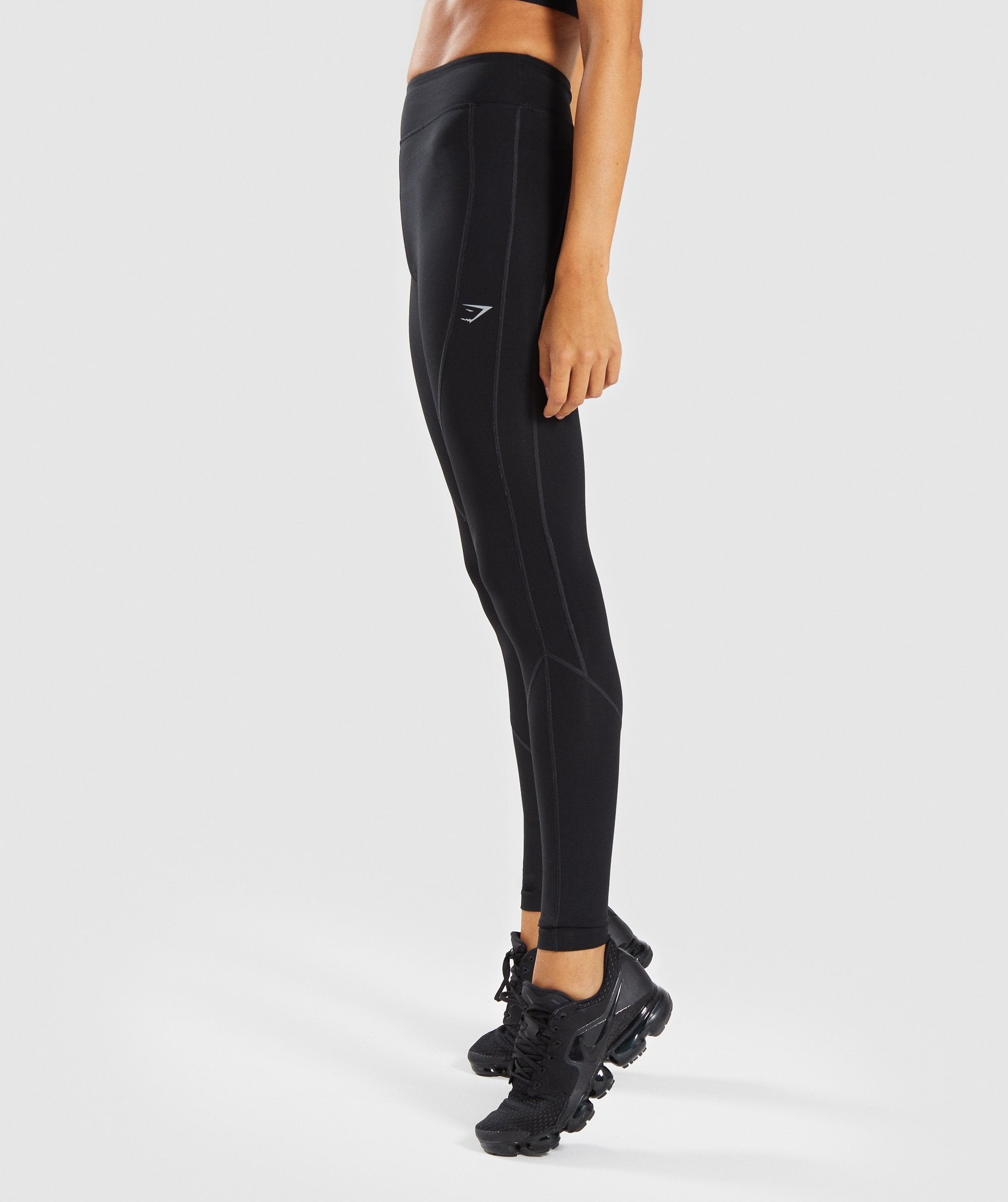 Pace Running Leggings in Black - view 3