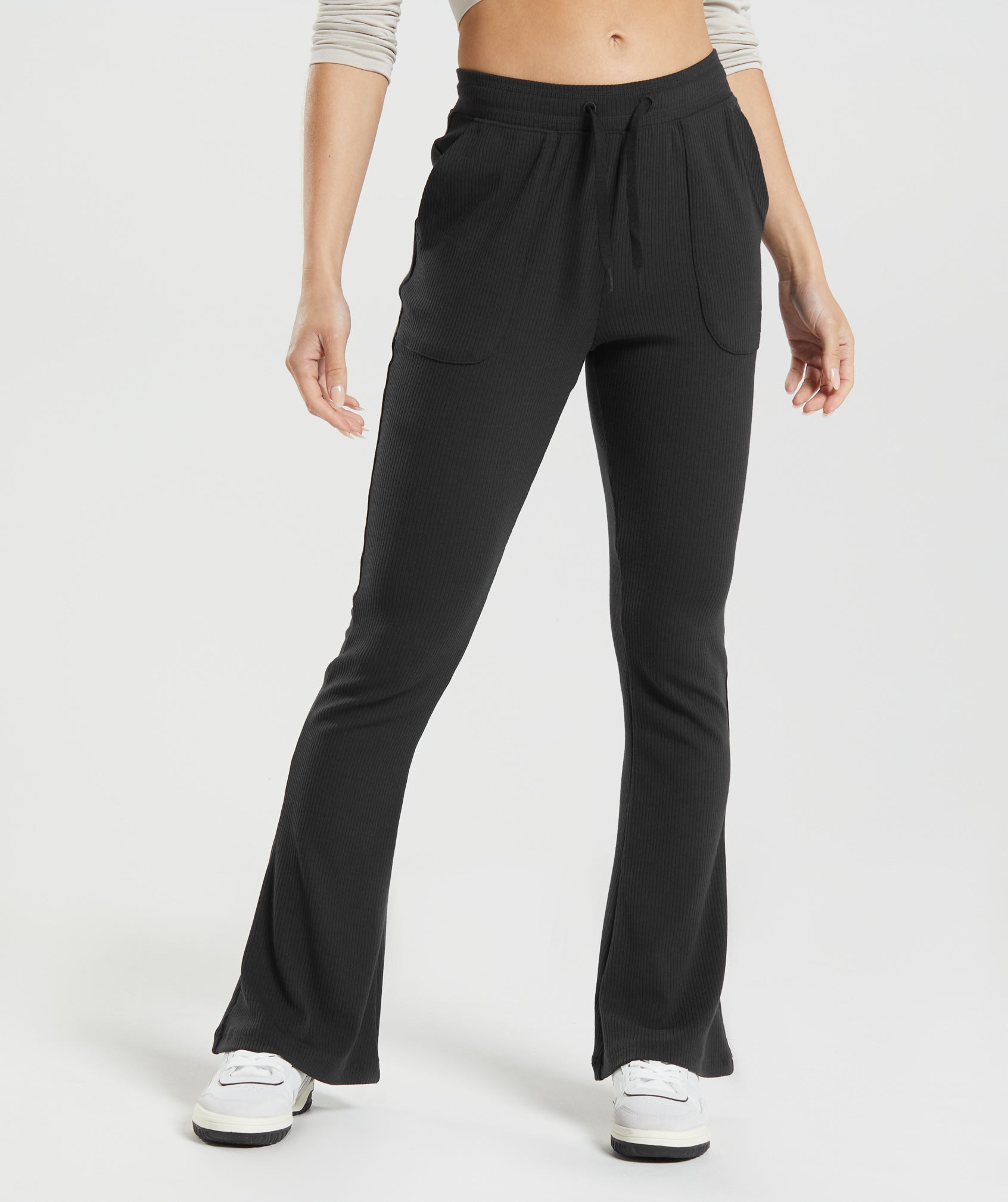 Pause Flared Pants in Black - view 1