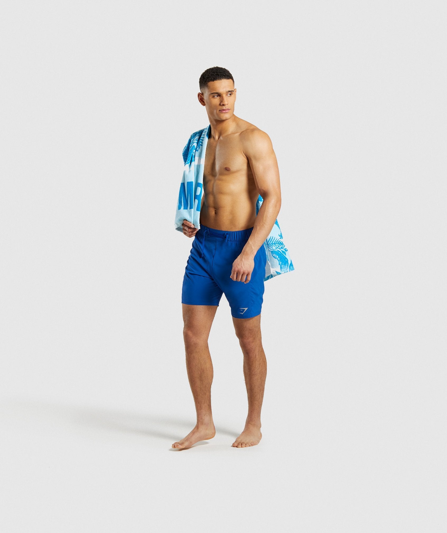 Performance Board Shorts in Blue - view 3