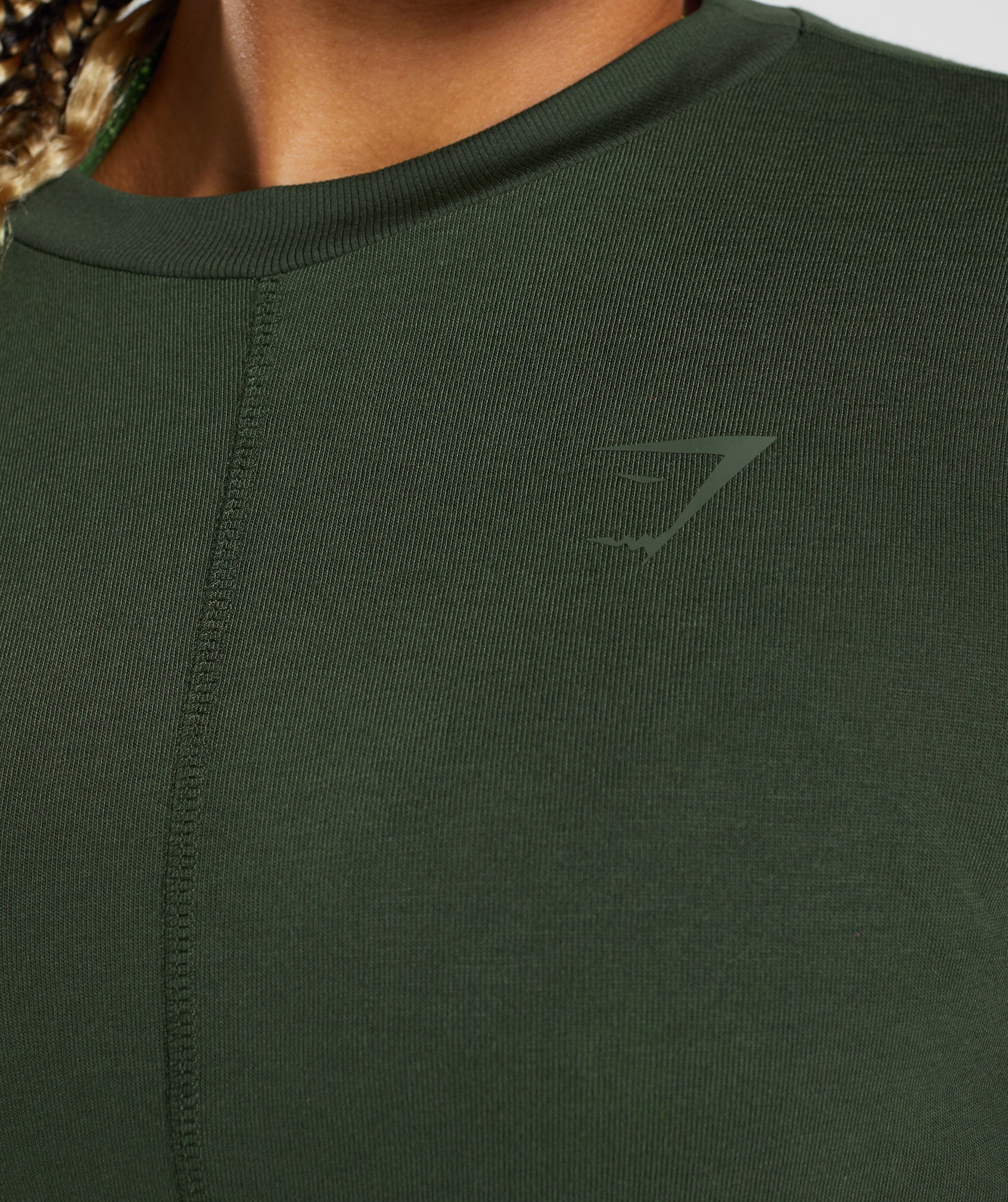 GS Power Long Sleeve T-Shirt in Moss Olive - view 5