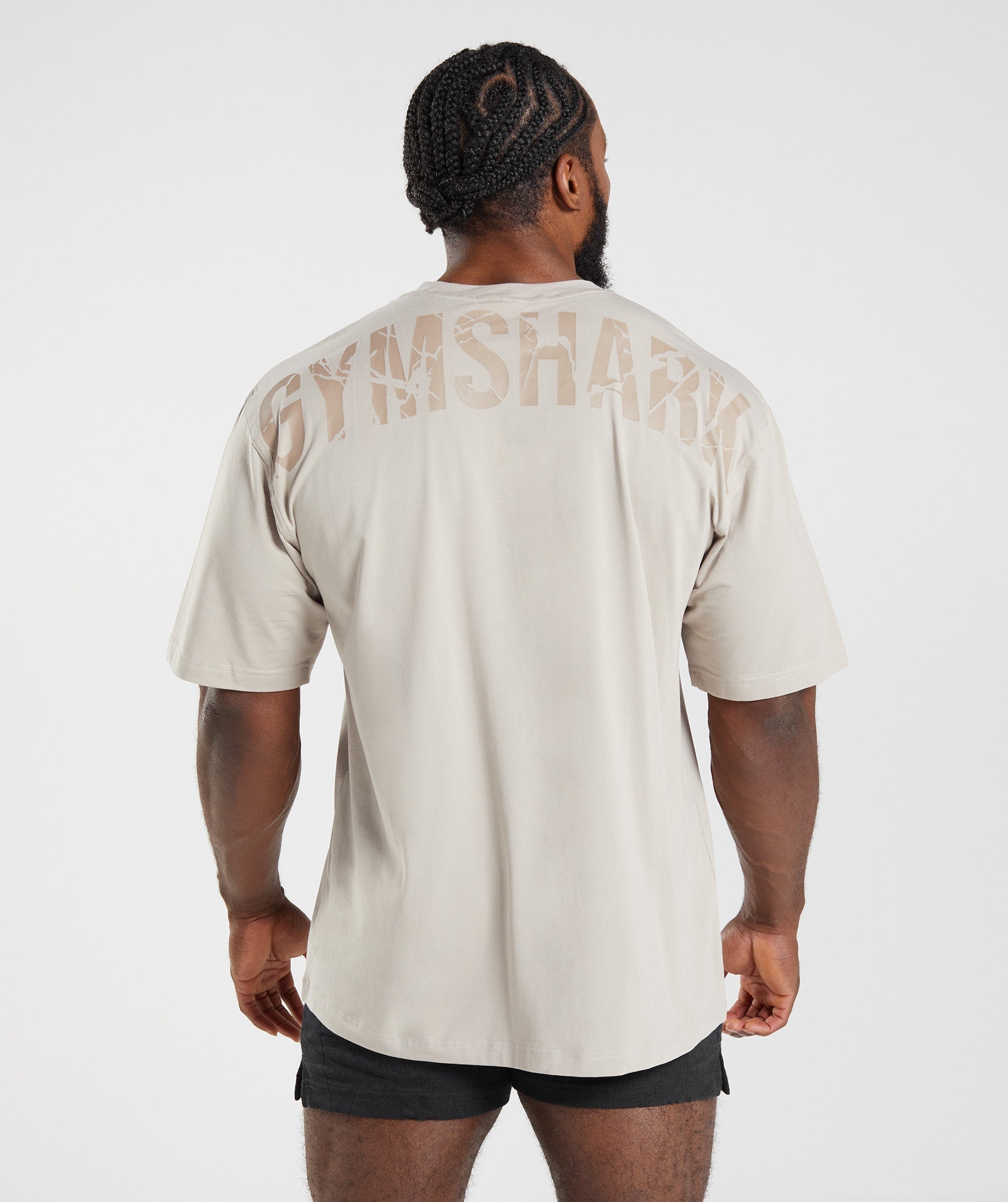 Power T-Shirt in Pebble Grey - view 2
