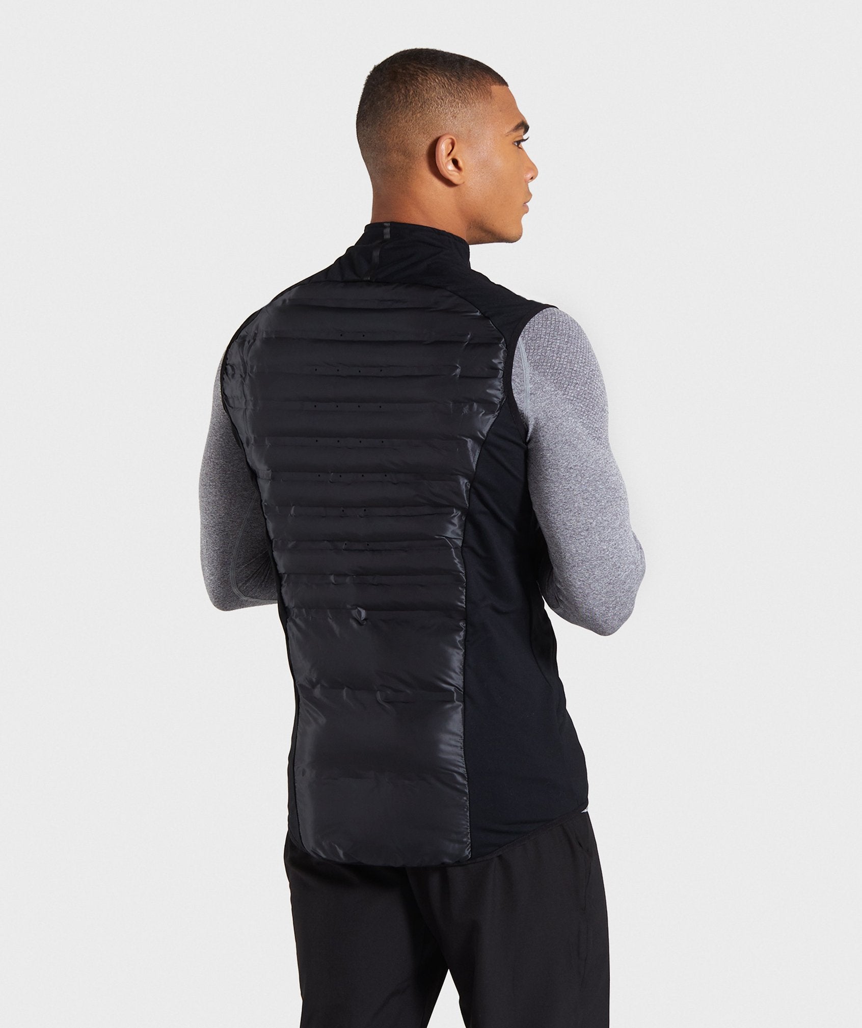 Power Lightweight Gilet in Black - view 2