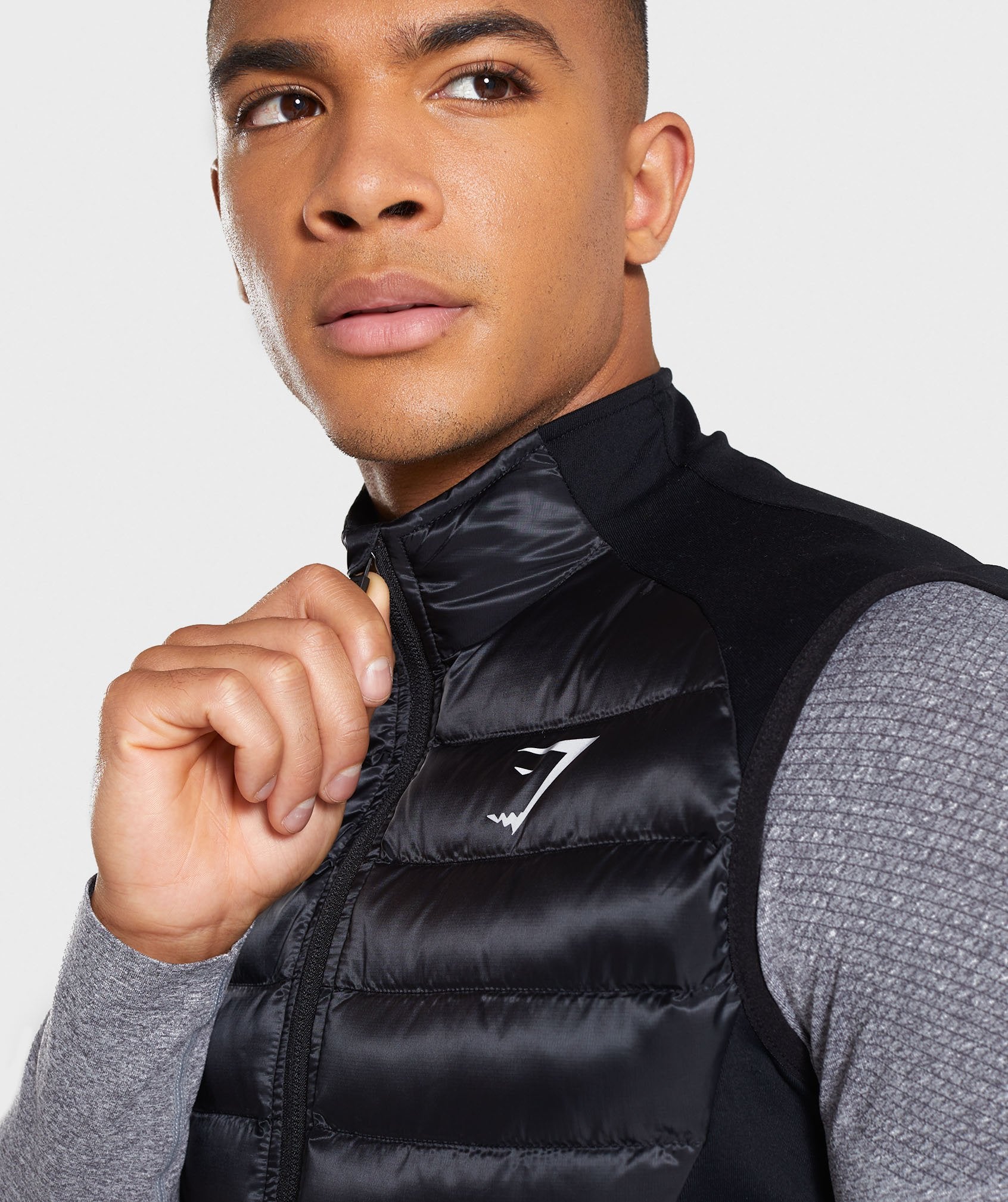 Power Lightweight Gilet in Black - view 4