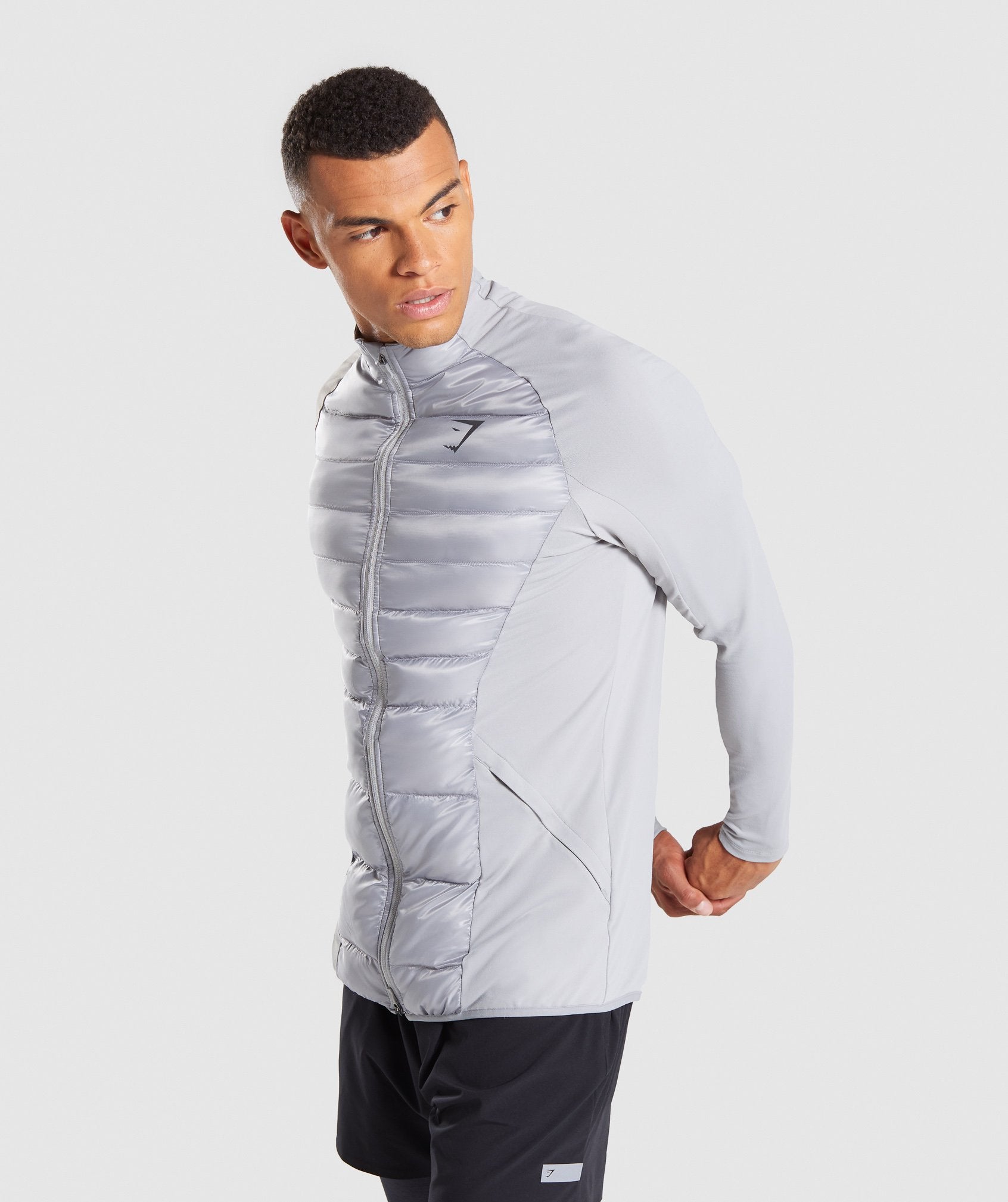 Power Lightweight Jacket in Light Grey - view 3