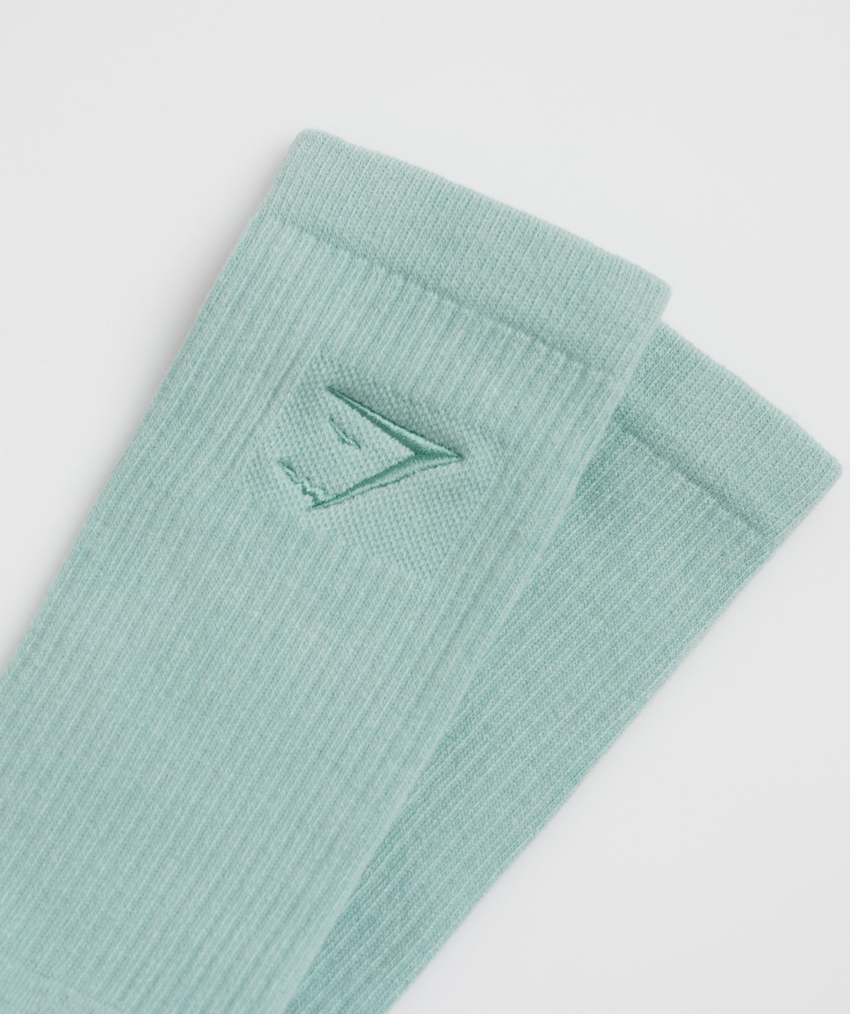 Premium Sharkhead Crew Sock 1pk in Frost Teal/Ink Teal - view 2