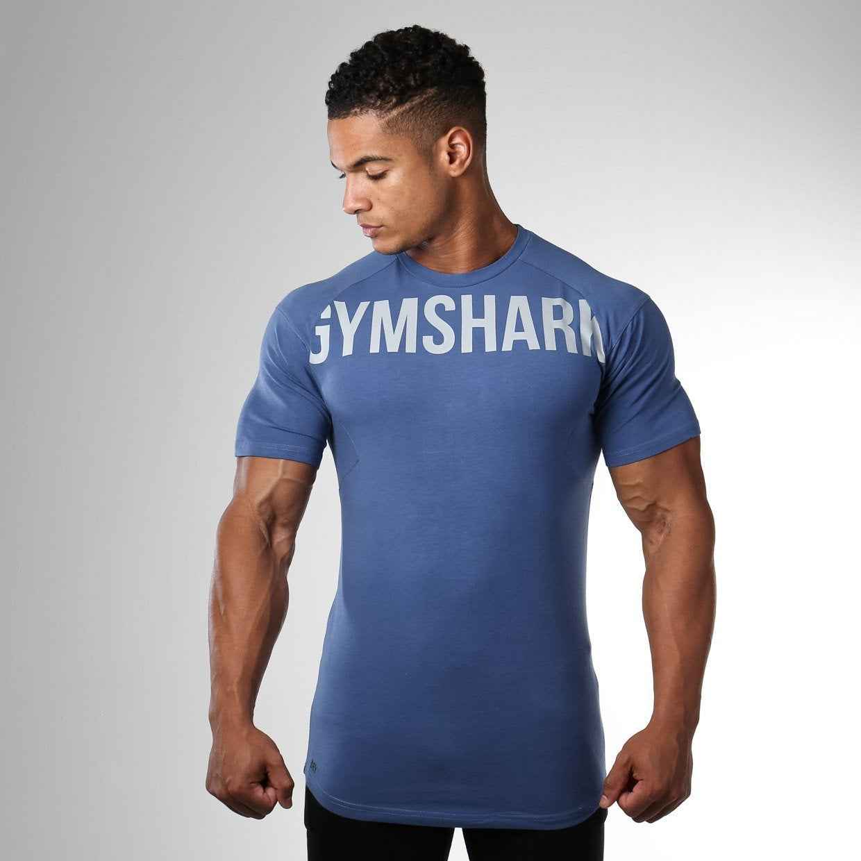 Prime Logo T-Shirt in Steel Blue - view 1
