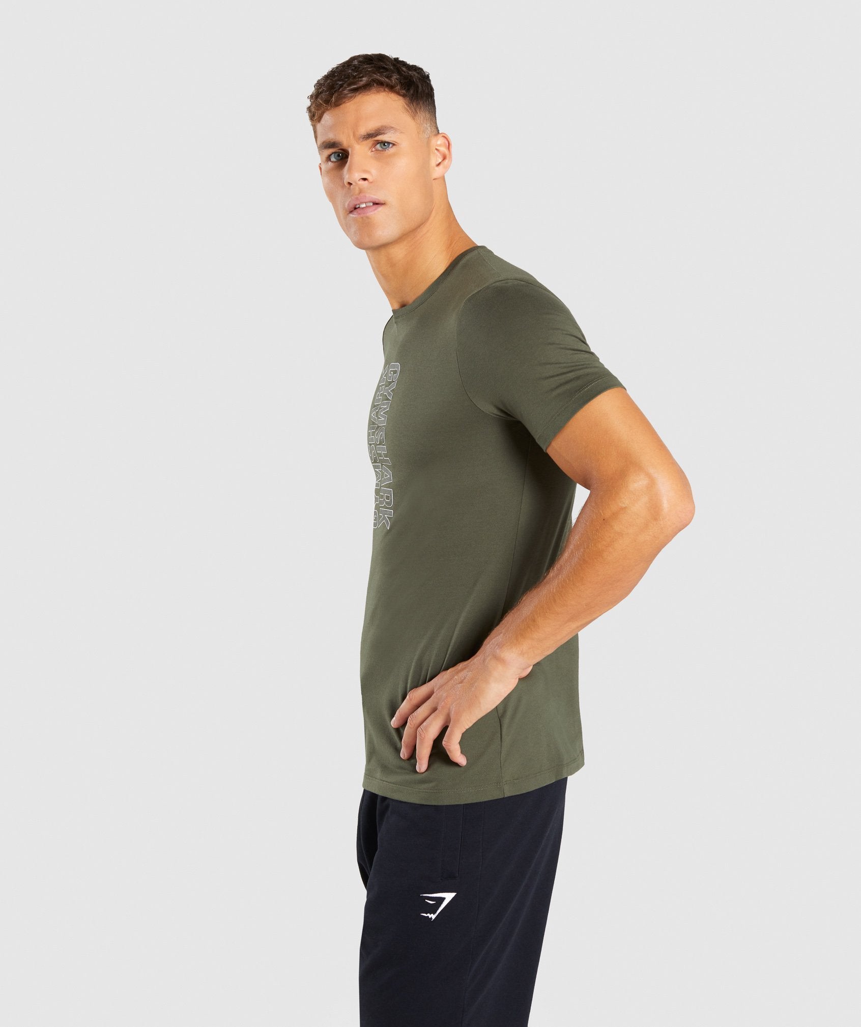 Profile T-Shirt in Woodland Green - view 3